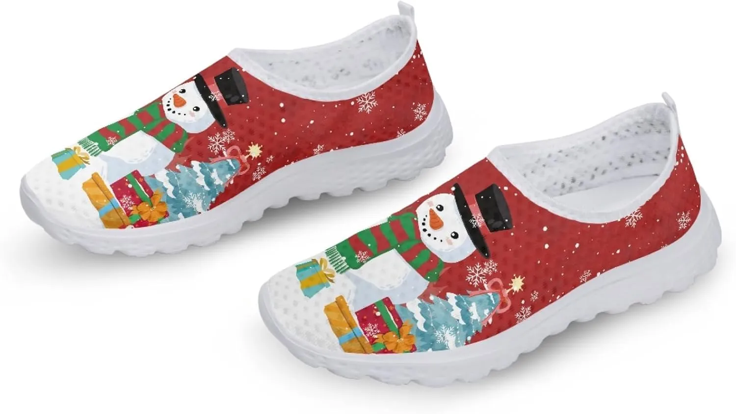 Walking Shoes Mesh Slip On Flats Loafer Breathable Lightweight Mesh Running Sneakers