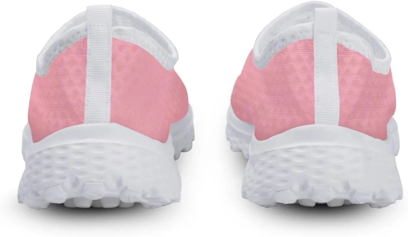Walking Shoes Mesh Slip On Flats Loafer Breathable Lightweight Mesh Running Sneakers