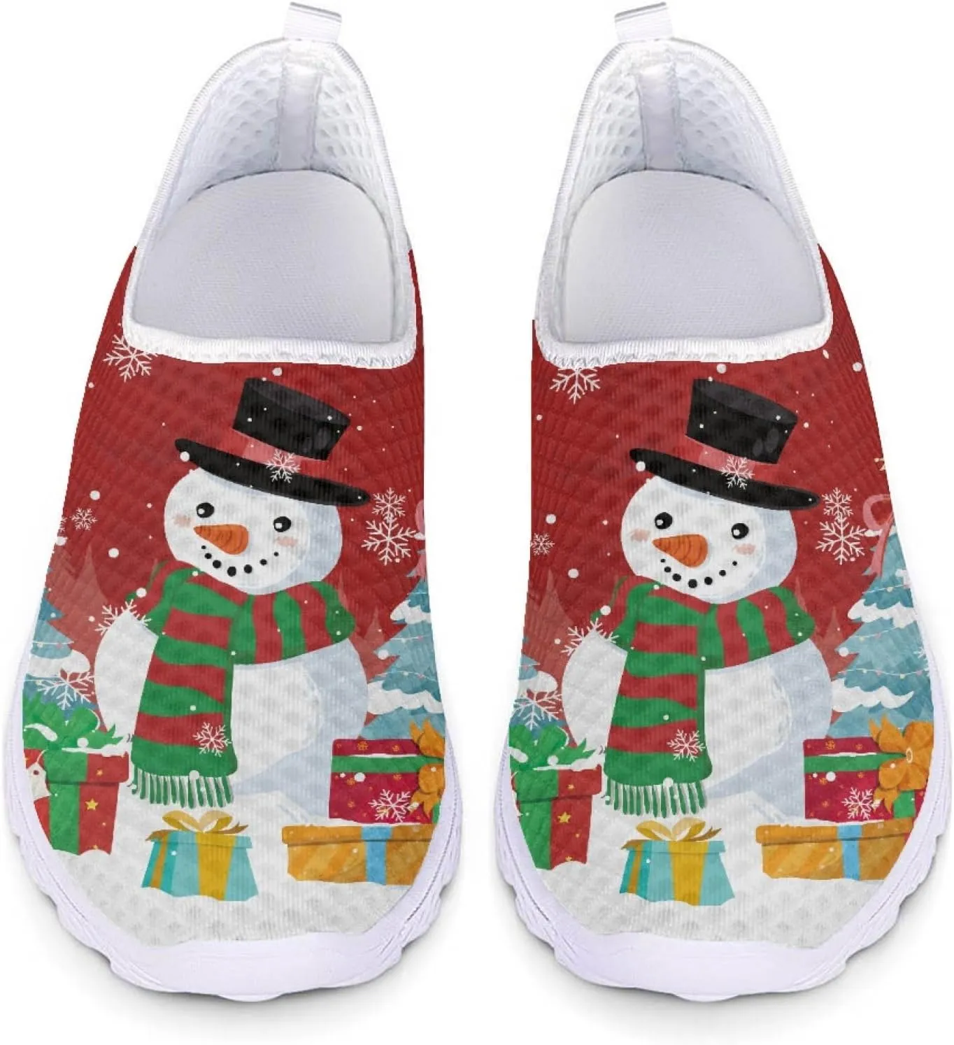 Walking Shoes Mesh Slip On Flats Loafer Breathable Lightweight Mesh Running Sneakers