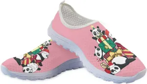 Walking Shoes Mesh Slip On Flats Loafer Breathable Lightweight Mesh Running Sneakers