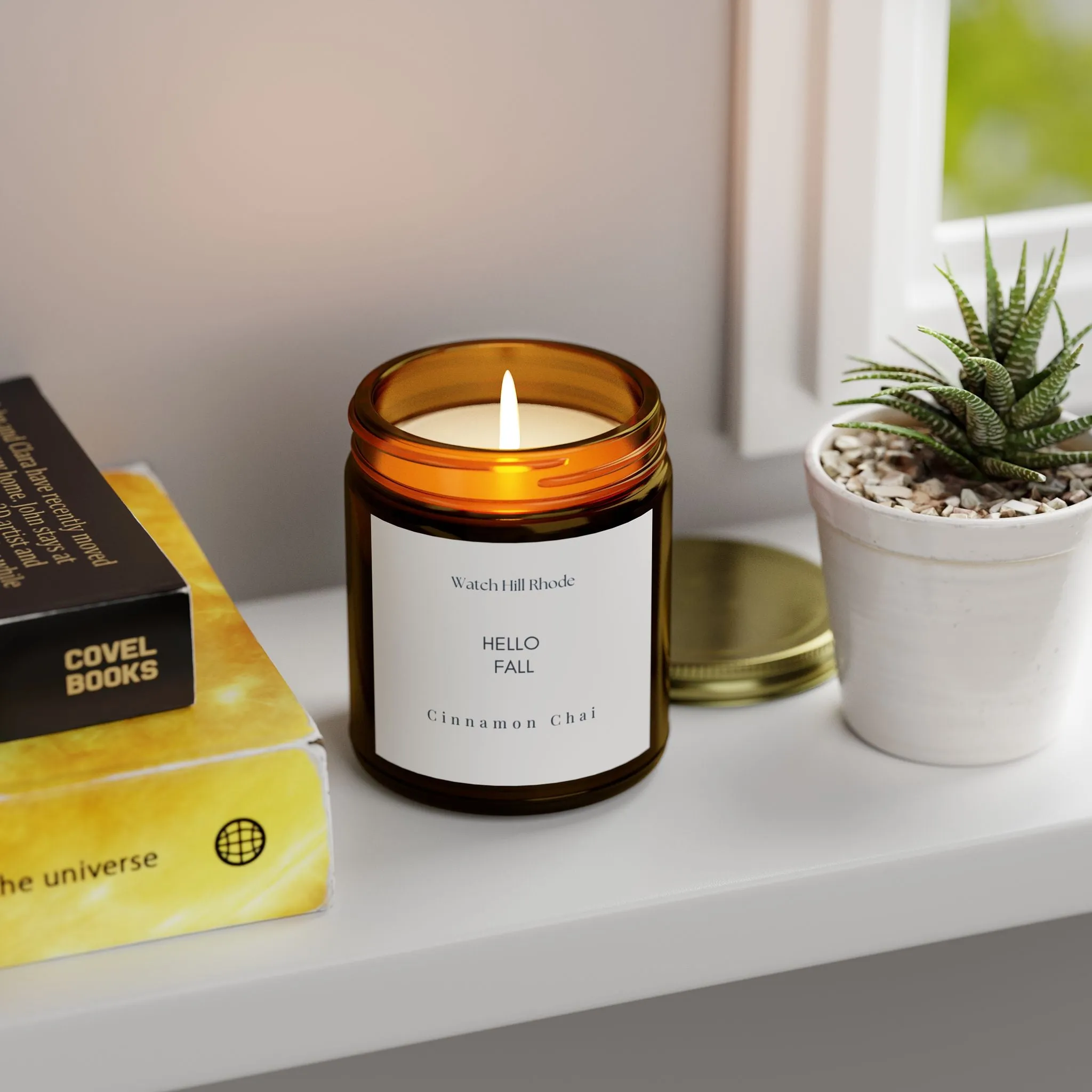Watch Hill Rhode Scented Candle, Cinnamon Chai (4oz, 9oz)