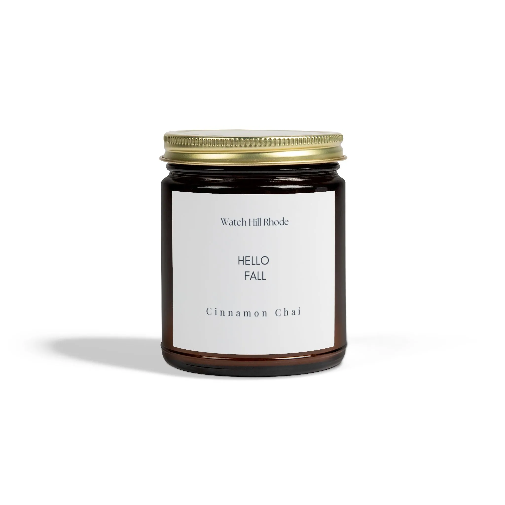 Watch Hill Rhode Scented Candle, Cinnamon Chai (4oz, 9oz)