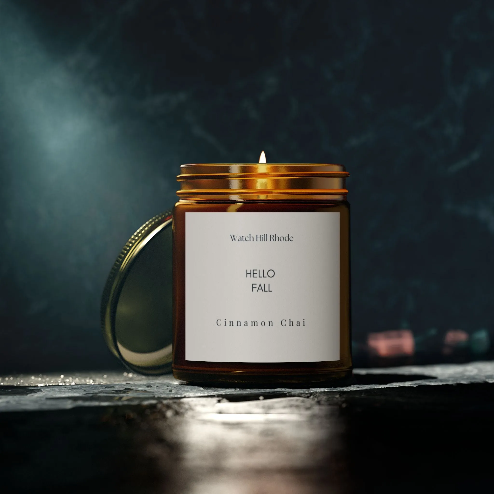 Watch Hill Rhode Scented Candle, Cinnamon Chai (4oz, 9oz)