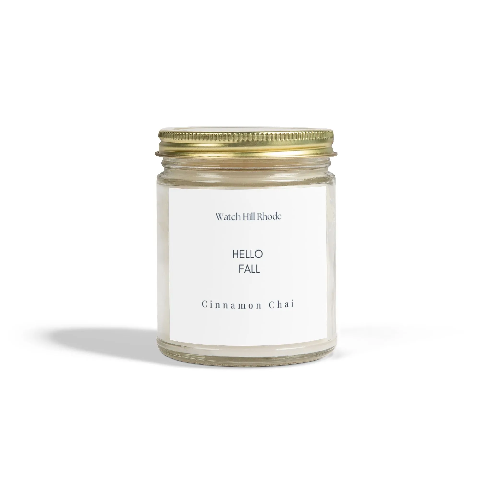 Watch Hill Rhode Scented Candle, Cinnamon Chai (4oz, 9oz)