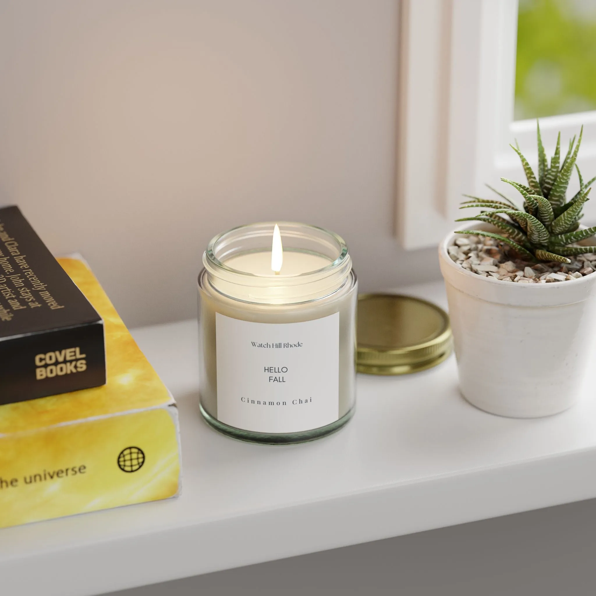 Watch Hill Rhode Scented Candle, Cinnamon Chai (4oz, 9oz)