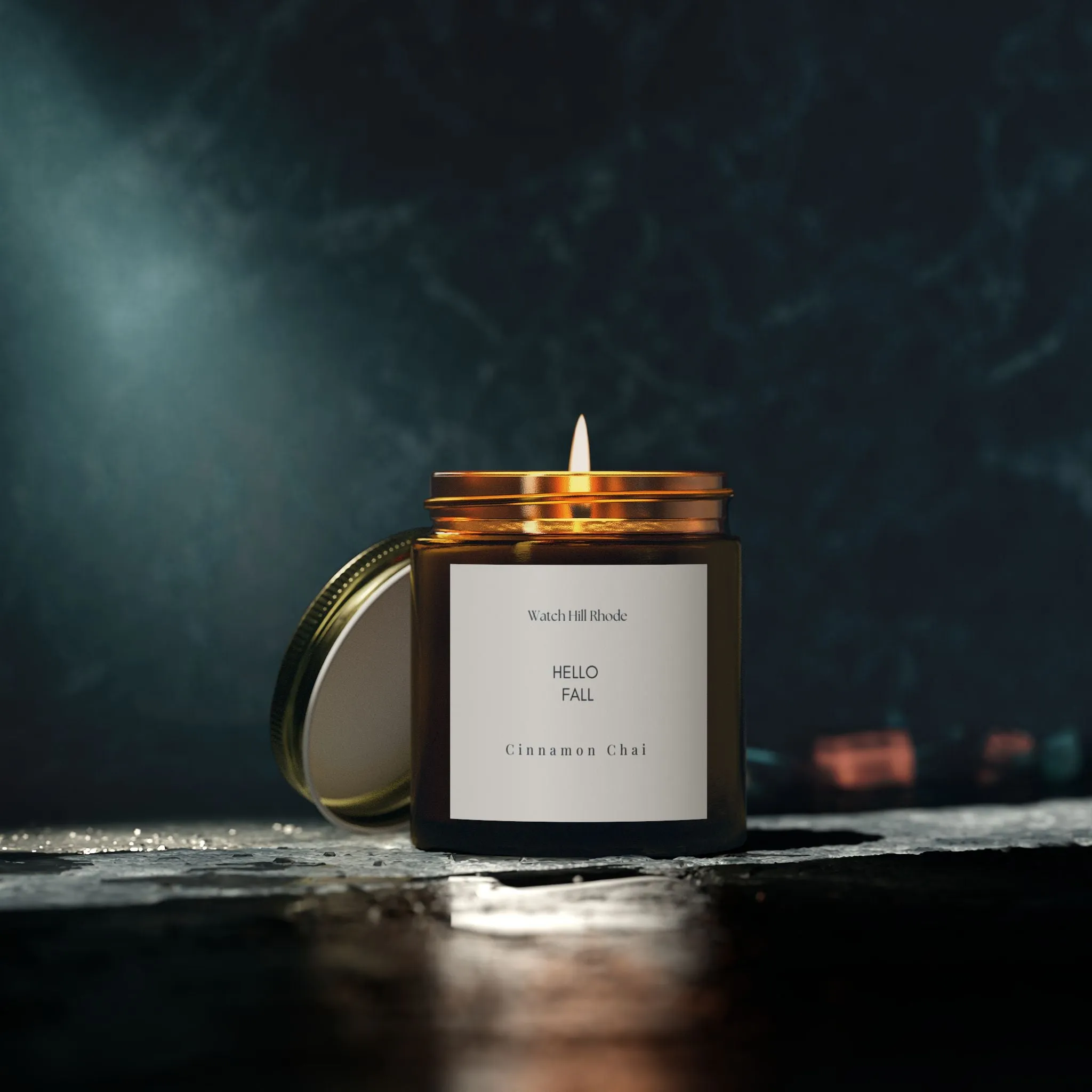 Watch Hill Rhode Scented Candle, Cinnamon Chai (4oz, 9oz)