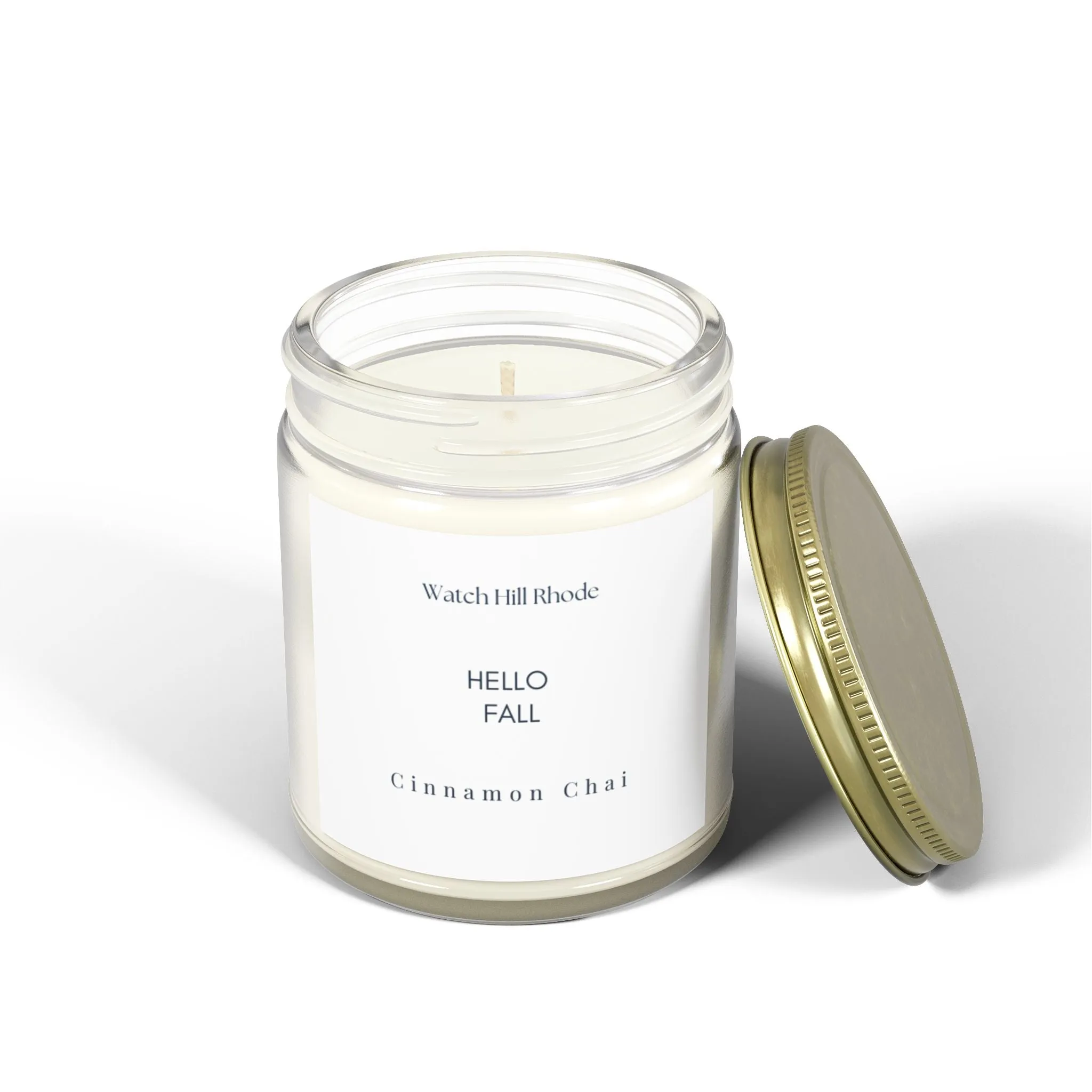 Watch Hill Rhode Scented Candle, Cinnamon Chai (4oz, 9oz)