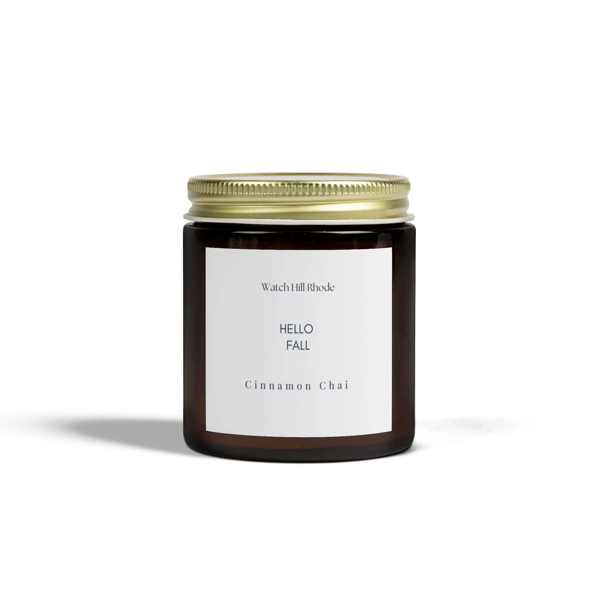 Watch Hill Rhode Scented Candle, Cinnamon Chai (4oz, 9oz)