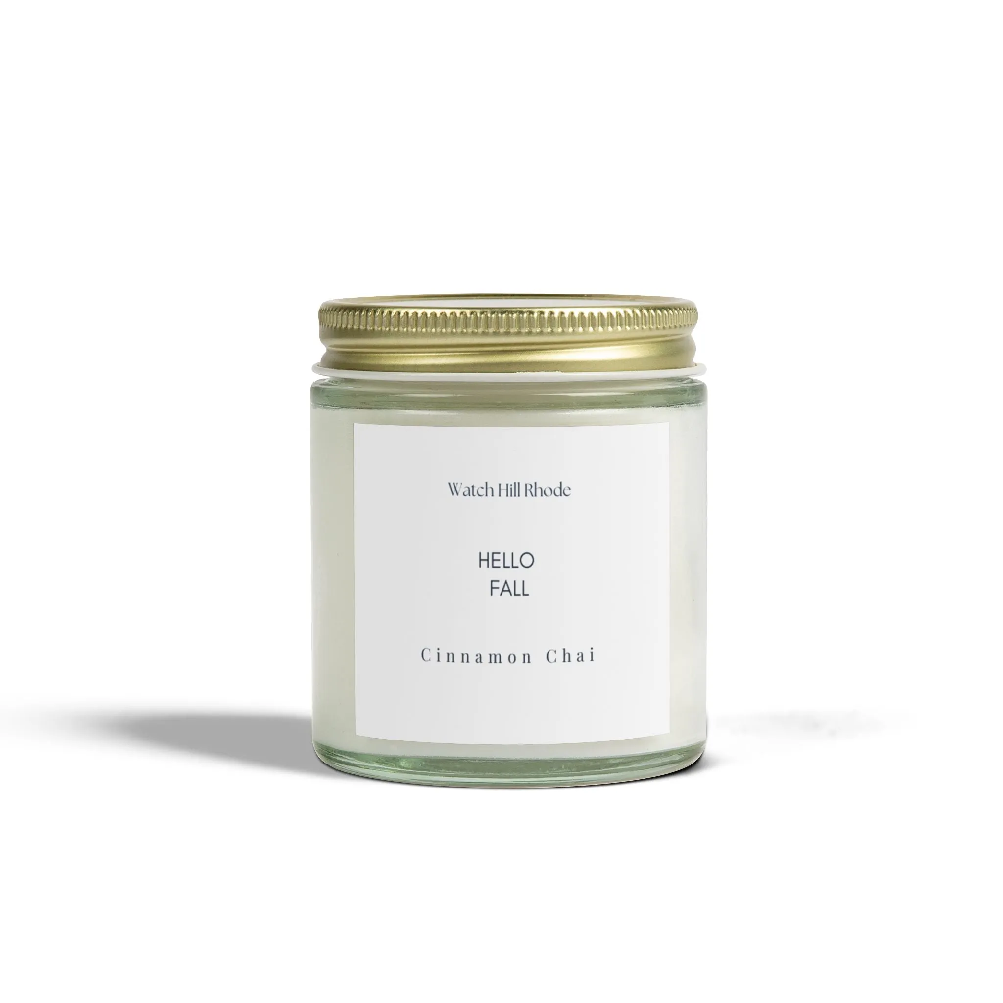 Watch Hill Rhode Scented Candle, Cinnamon Chai (4oz, 9oz)