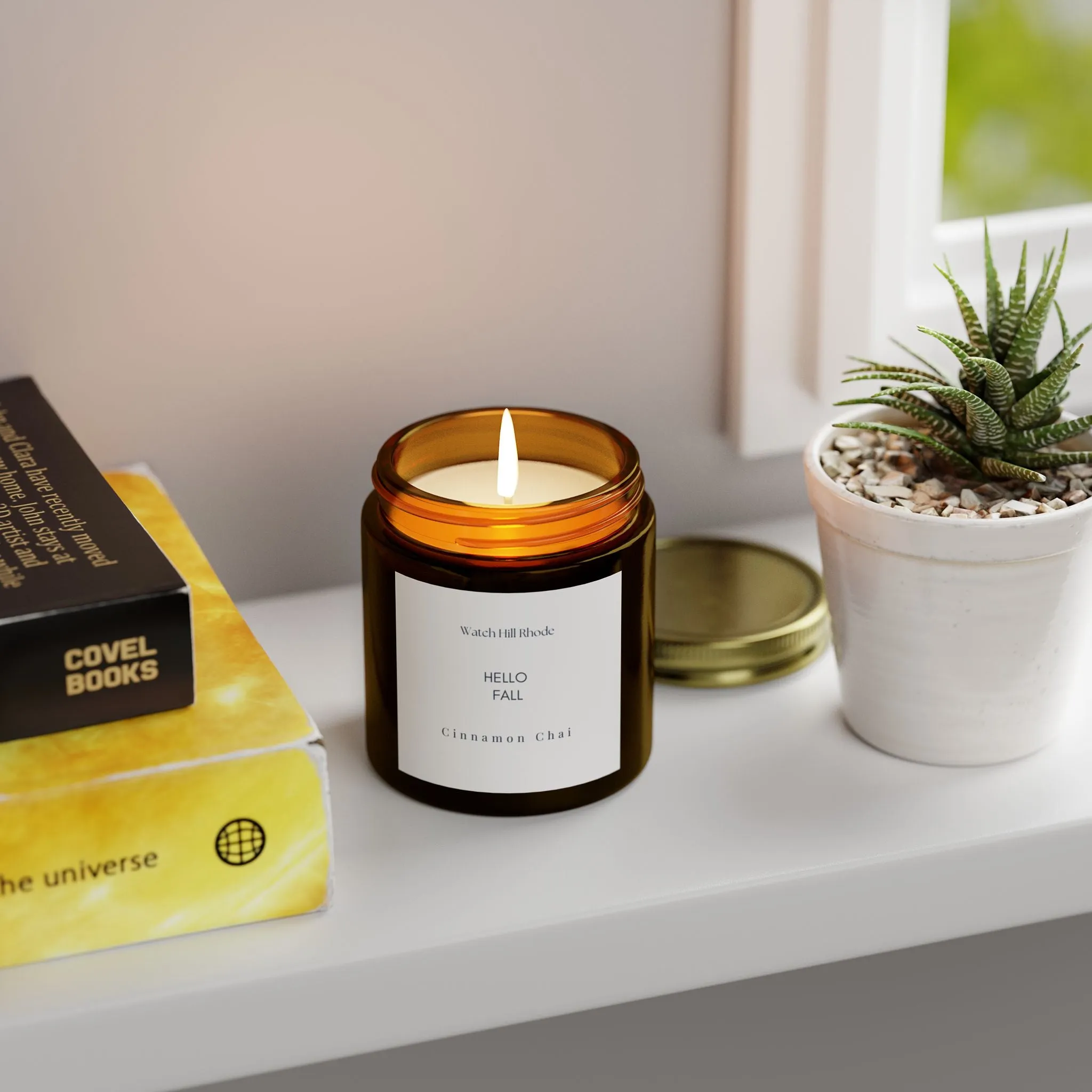 Watch Hill Rhode Scented Candle, Cinnamon Chai (4oz, 9oz)