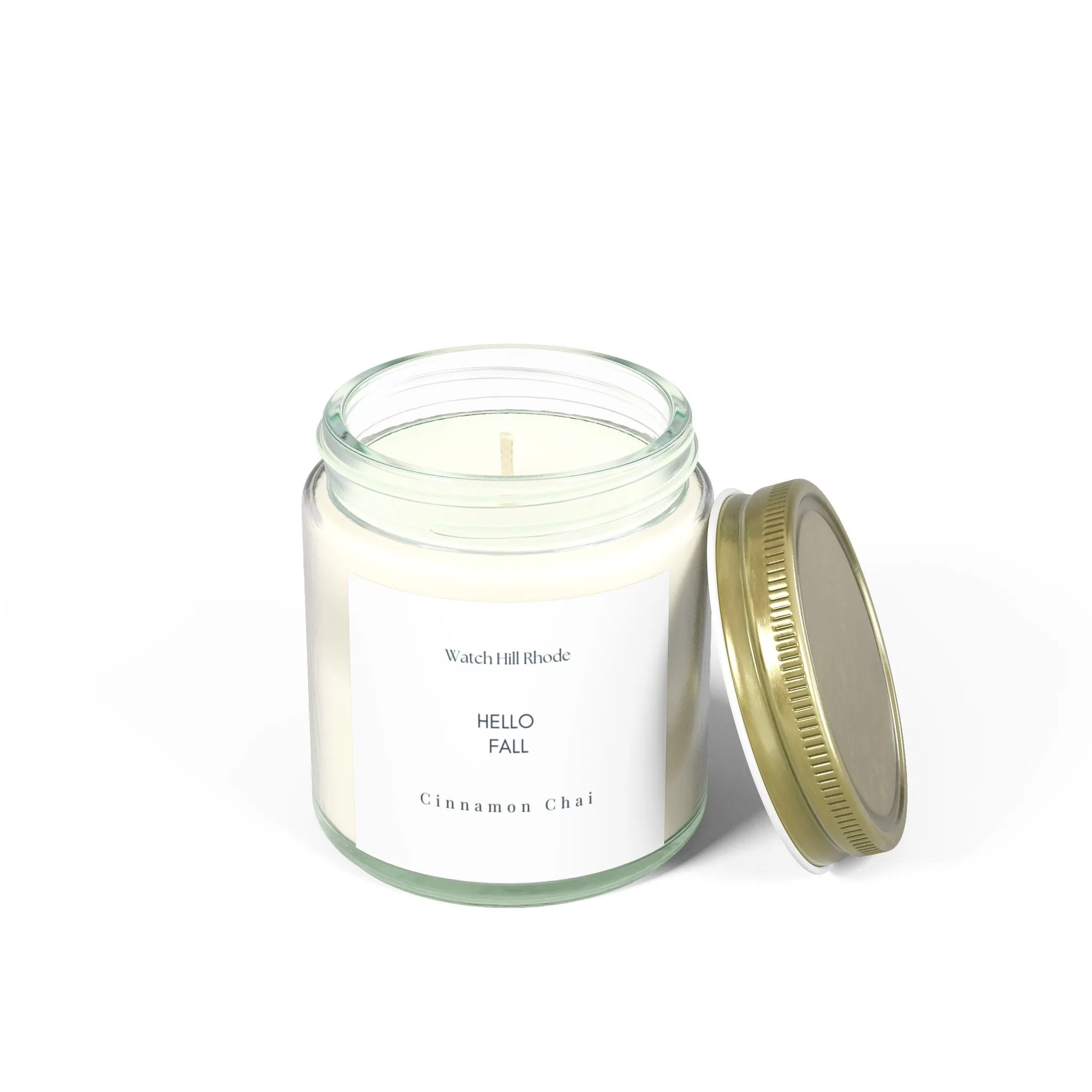 Watch Hill Rhode Scented Candle, Cinnamon Chai (4oz, 9oz)