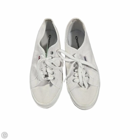 Shoes Sneakers By Superga In White, Size: 10 Elastic Collar Every Path
