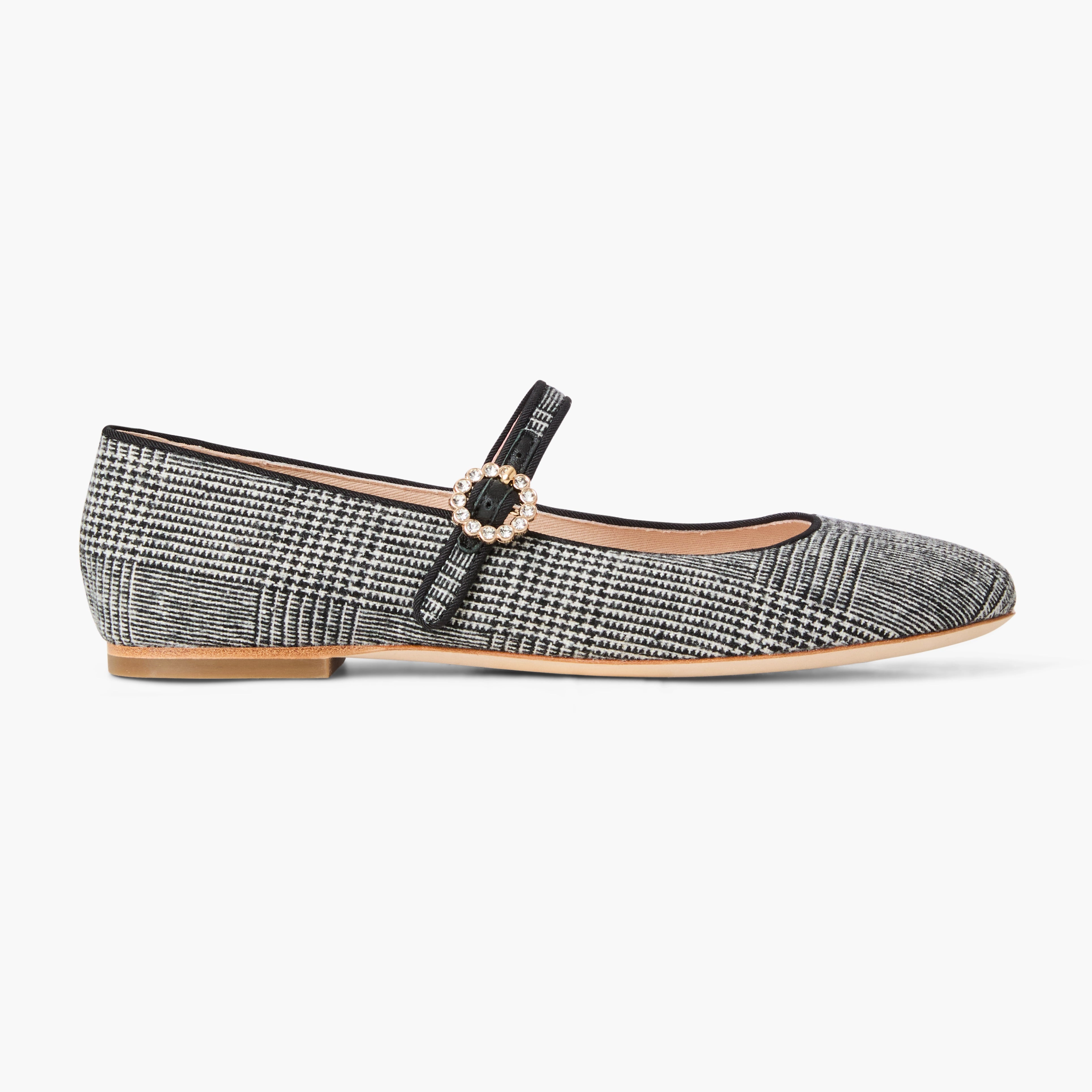 Love Step Mizzy Fabric Mary Jane Flat