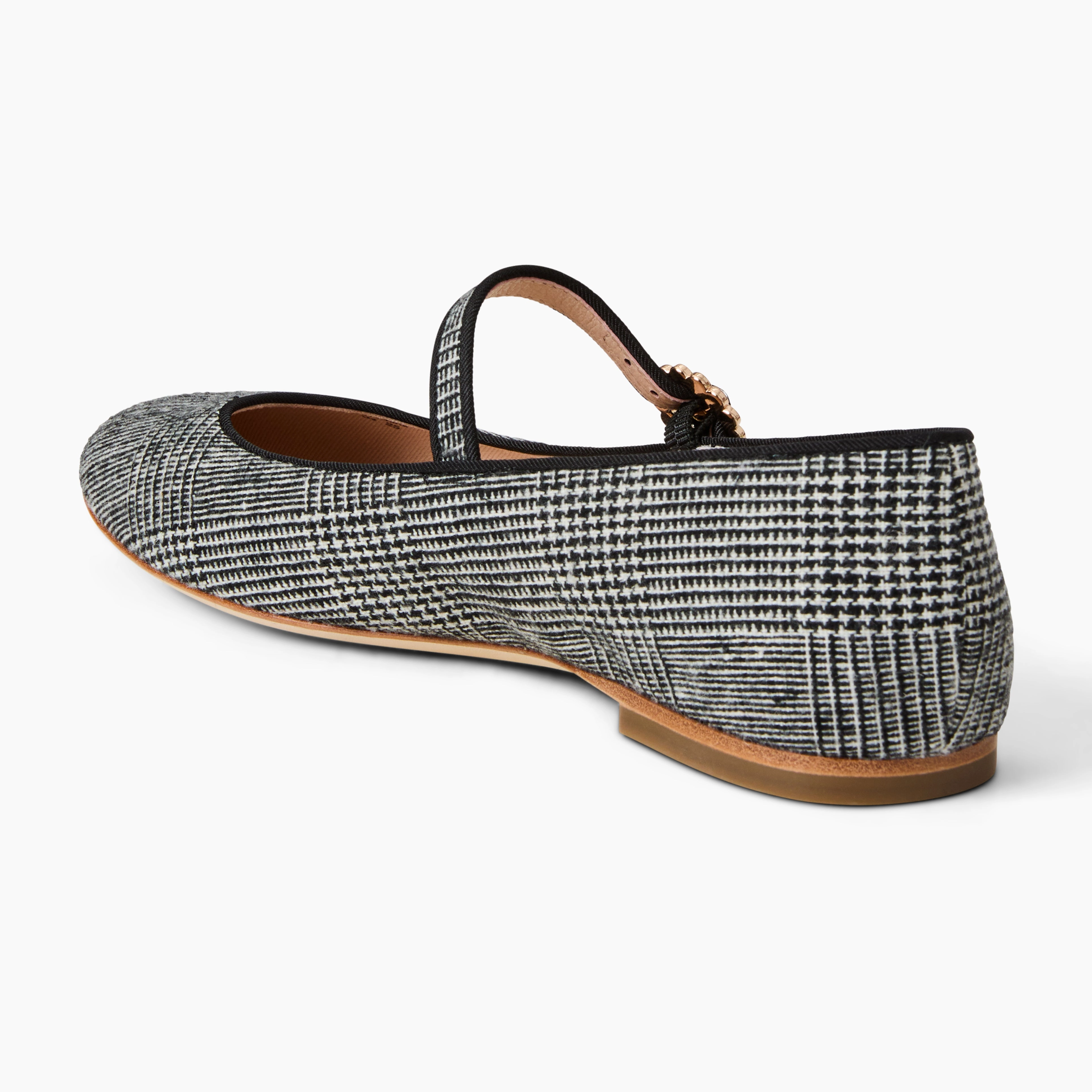 Mizzy Fabric Mary Jane Flat work commute