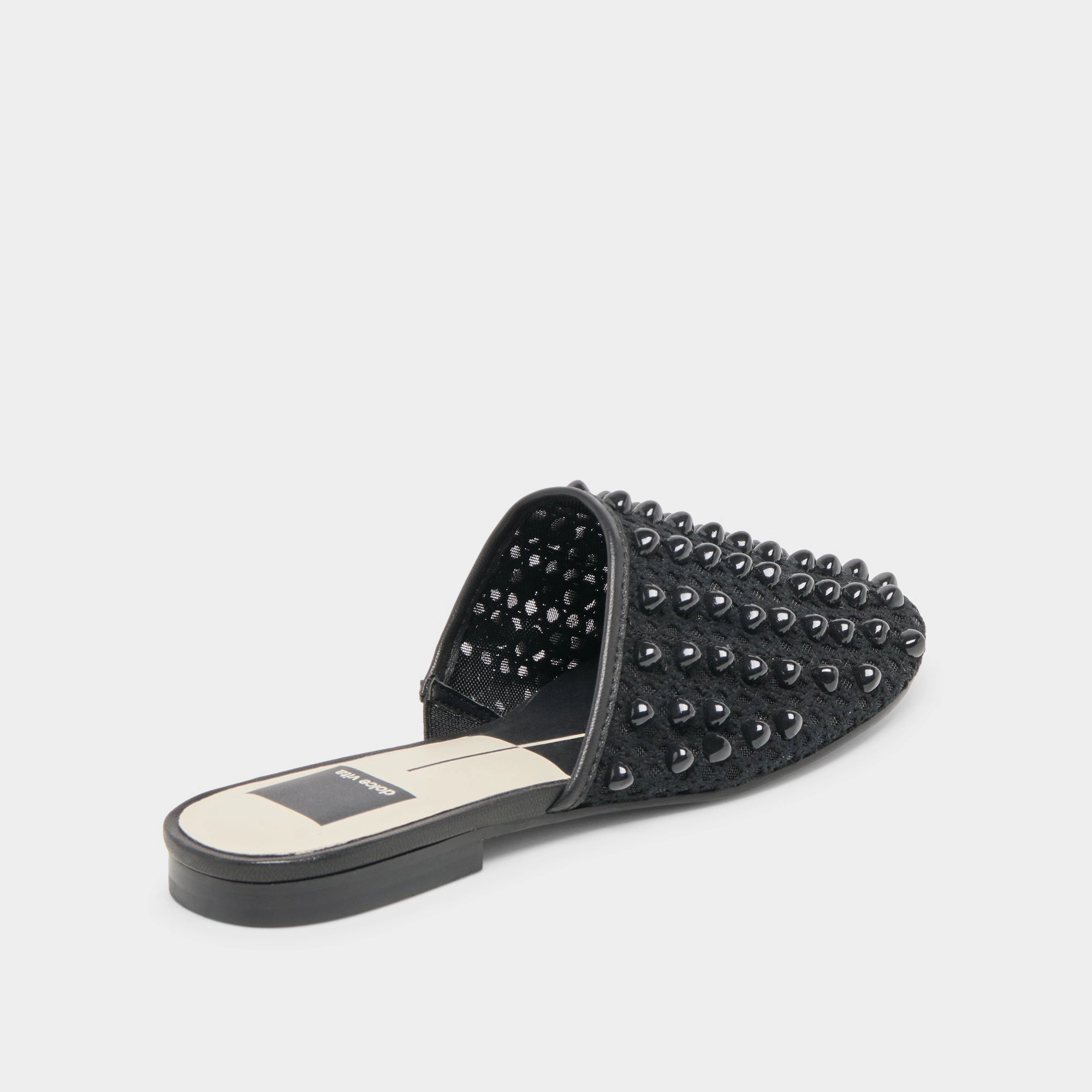 ROVA BEAD FLATS ONYX BEADED MESH Lace Accent