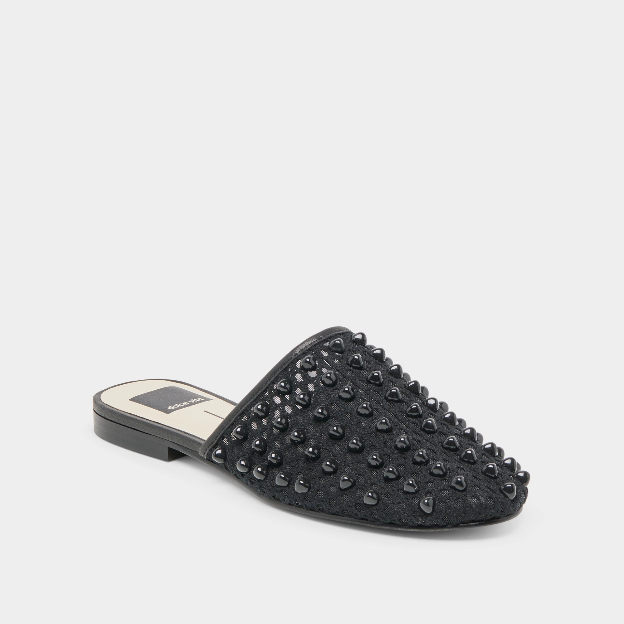 ROVA BEAD FLATS ONYX BEADED MESH Everyday Walk