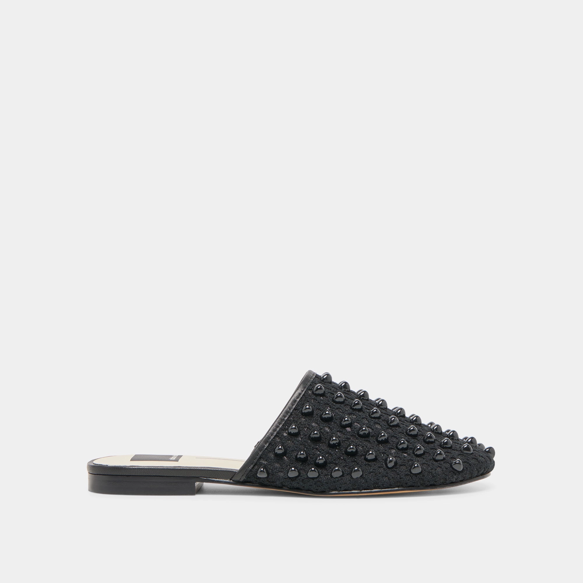Active Footwear Soft Soles ROVA BEAD FLATS ONYX BEADED MESH