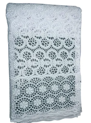 White Lace, Multi-Pattern Print - WL 17