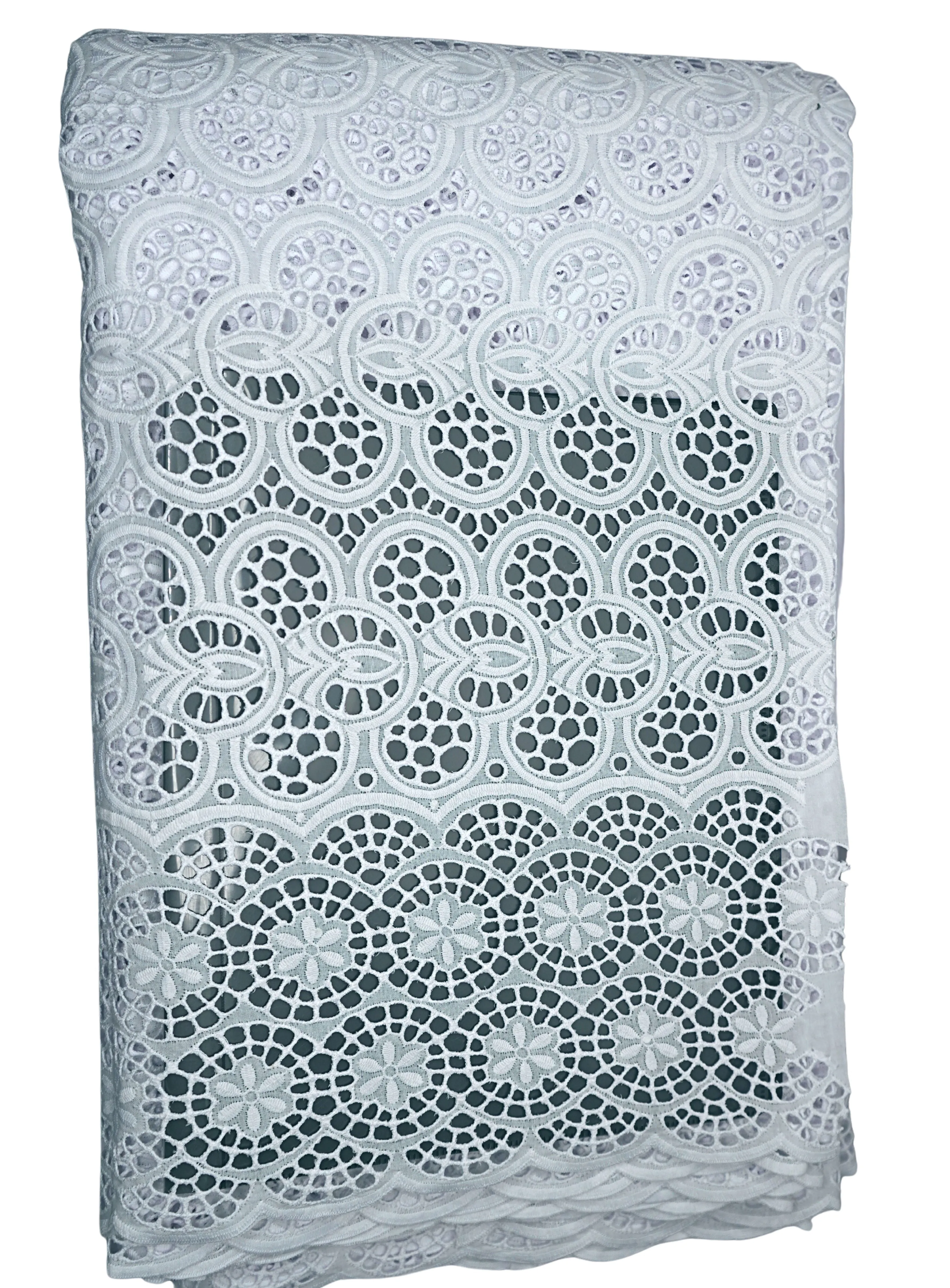 White Lace, Multi-Pattern Print - WL 17