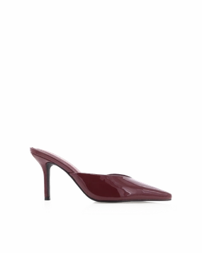 Cushioned Base Busy Professionals KAREY - CHERRY RED PATENT