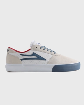 Muscle Aid Manchester - White Suede Navy Perf
