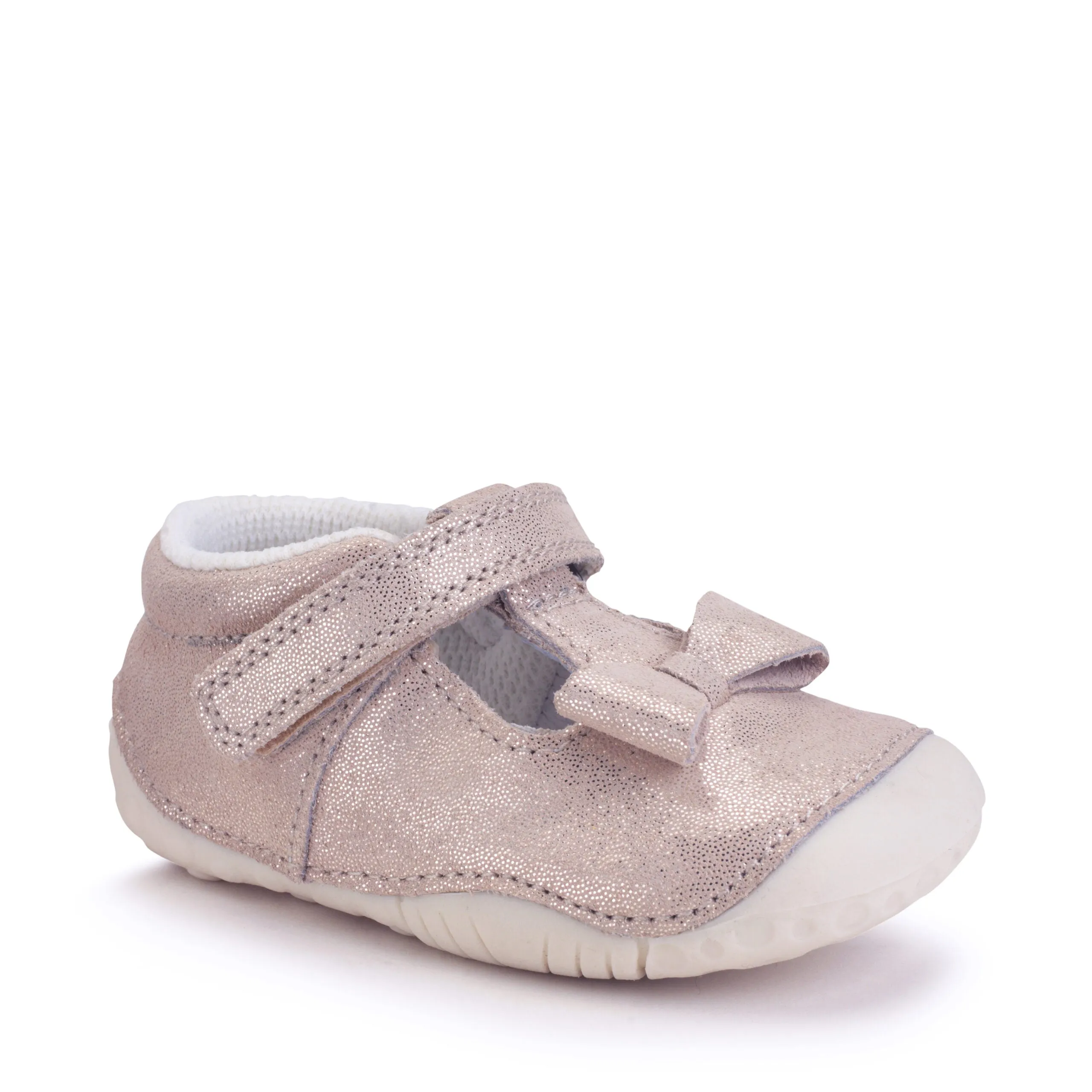 Wiggle Nubuk Pale Gold Pre-walker Shoe