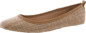 Womens Avvery Solid Woven Ballet Flats