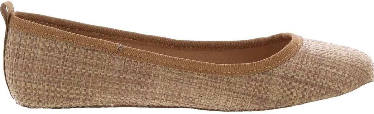 Womens Avvery Solid Woven Ballet Flats