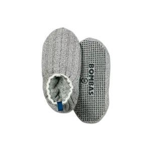 Women's Gripper Slipper Cable Knit