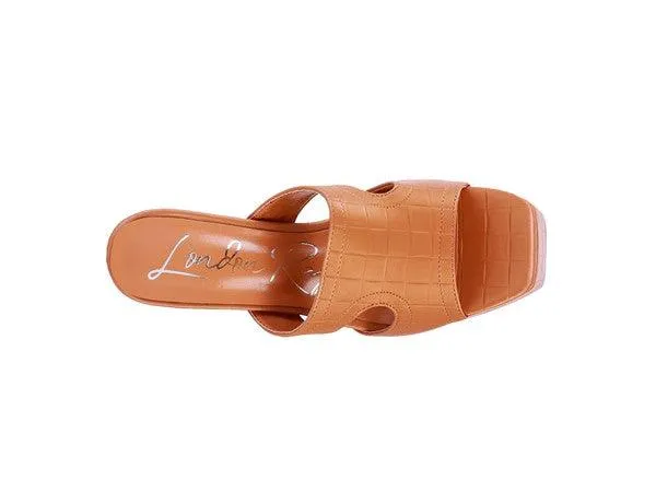 Womens High Heel Platform Croc Sandals