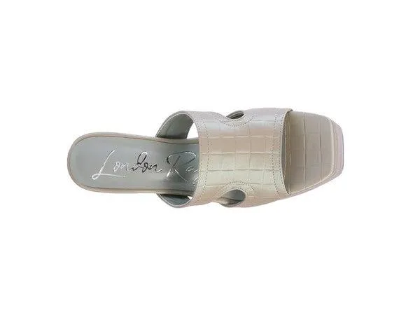 Womens High Heel Platform Croc Sandals