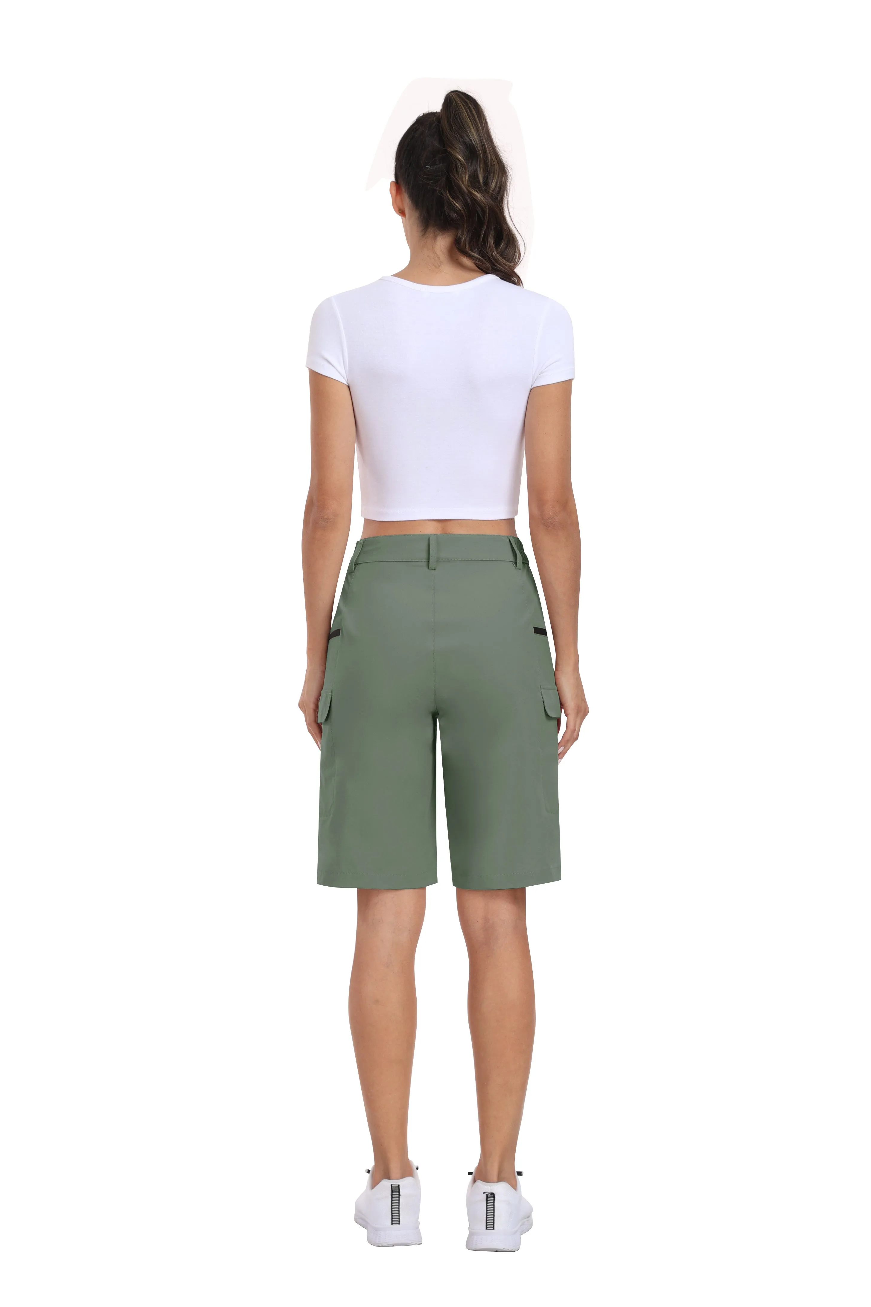 Women's summer outdoor hiking 10-inch shorts