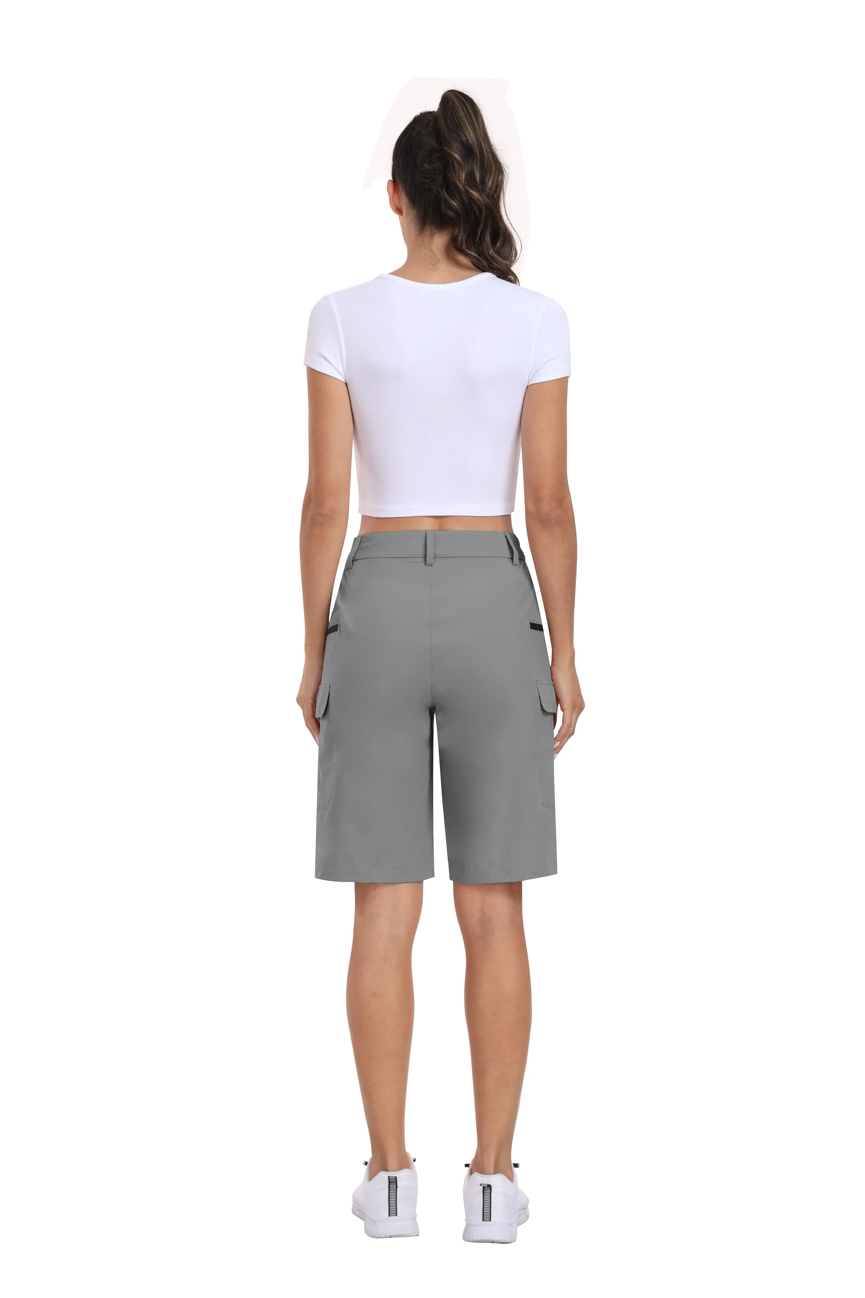 Women's summer outdoor hiking 10-inch shorts