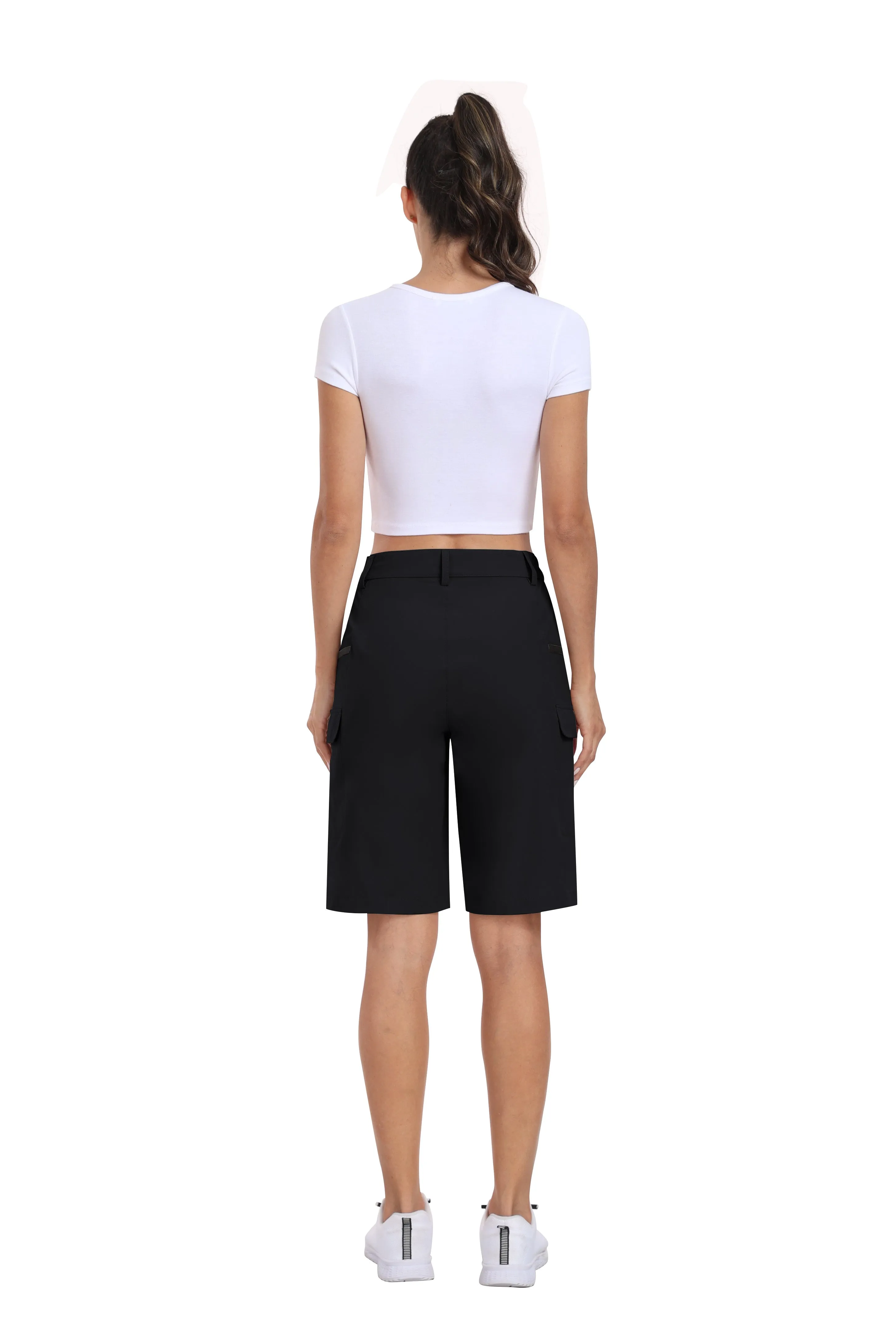 Women's summer outdoor hiking 10-inch shorts