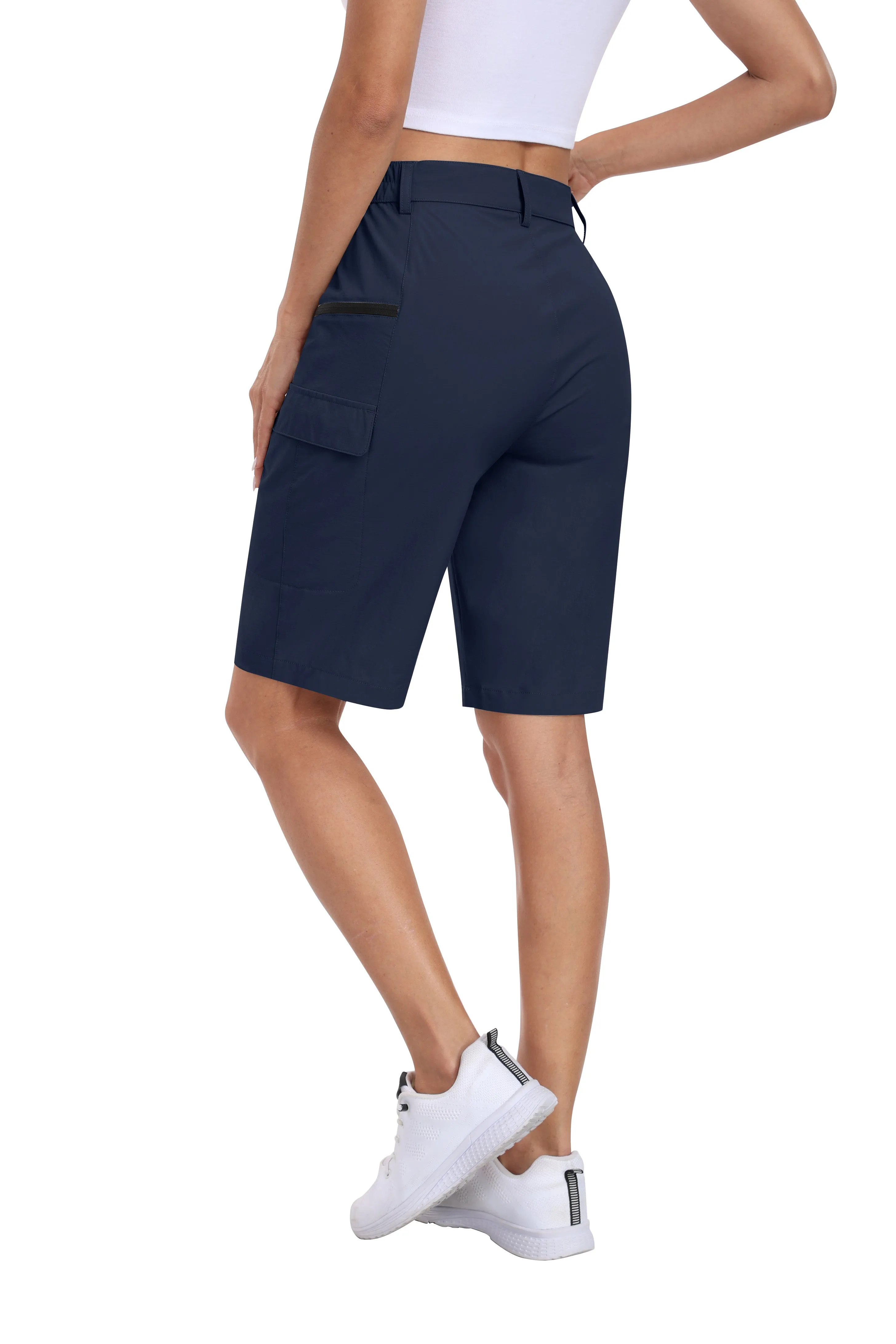 Women's summer outdoor hiking 10-inch shorts