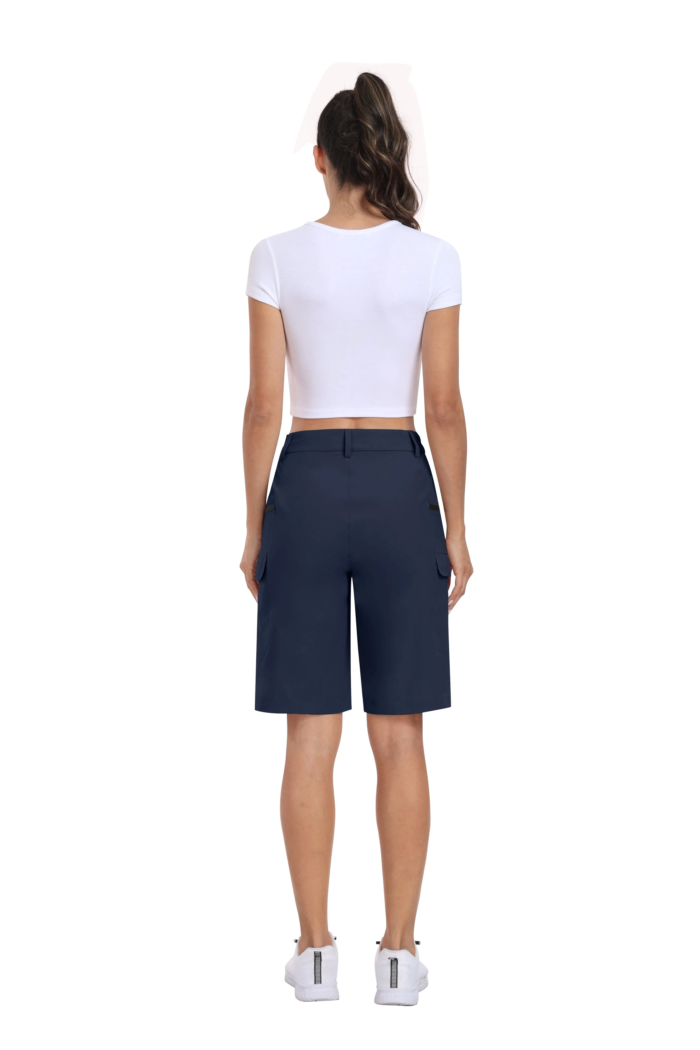Women's summer outdoor hiking 10-inch shorts