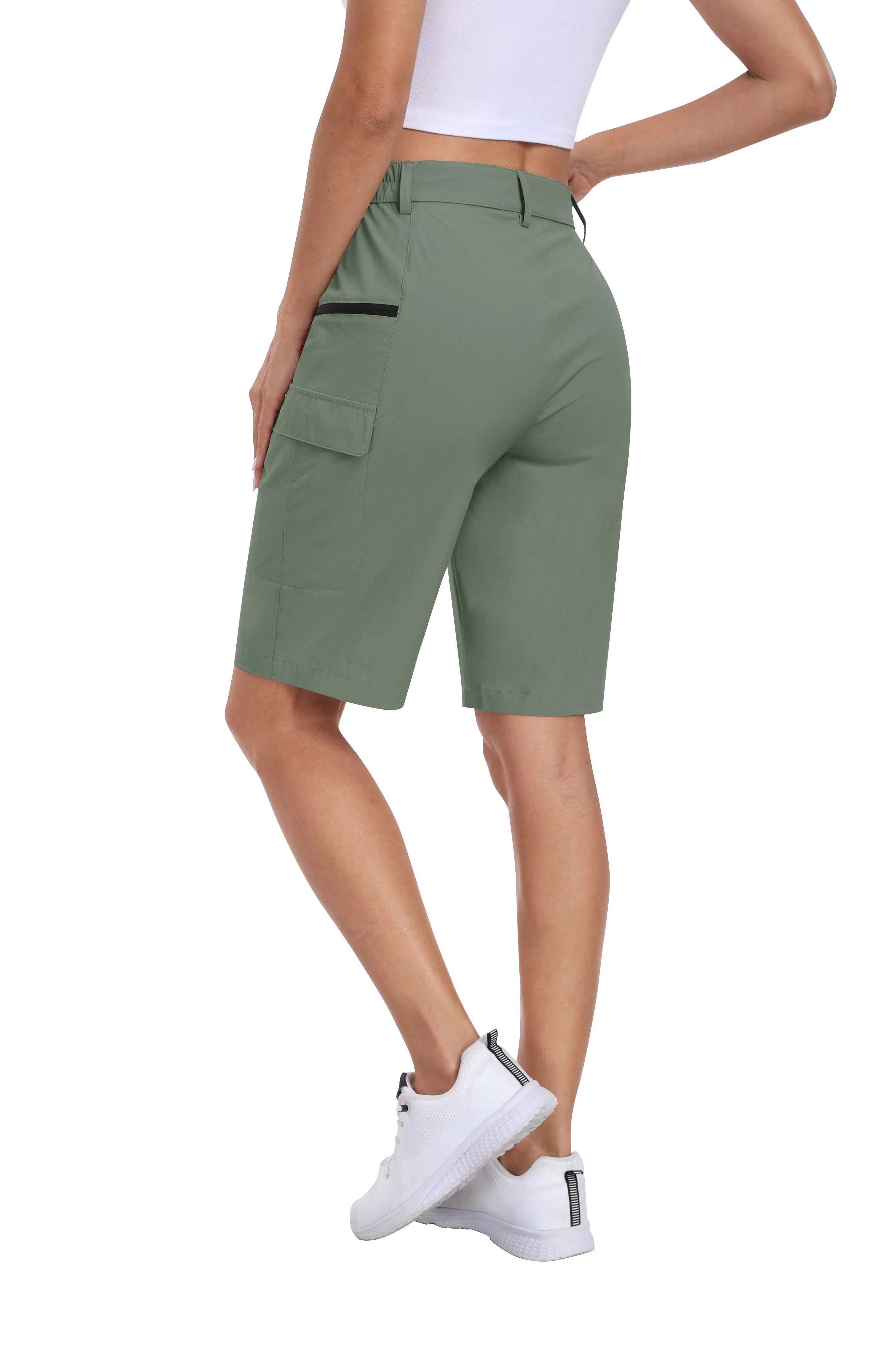 Women's summer outdoor hiking 10-inch shorts