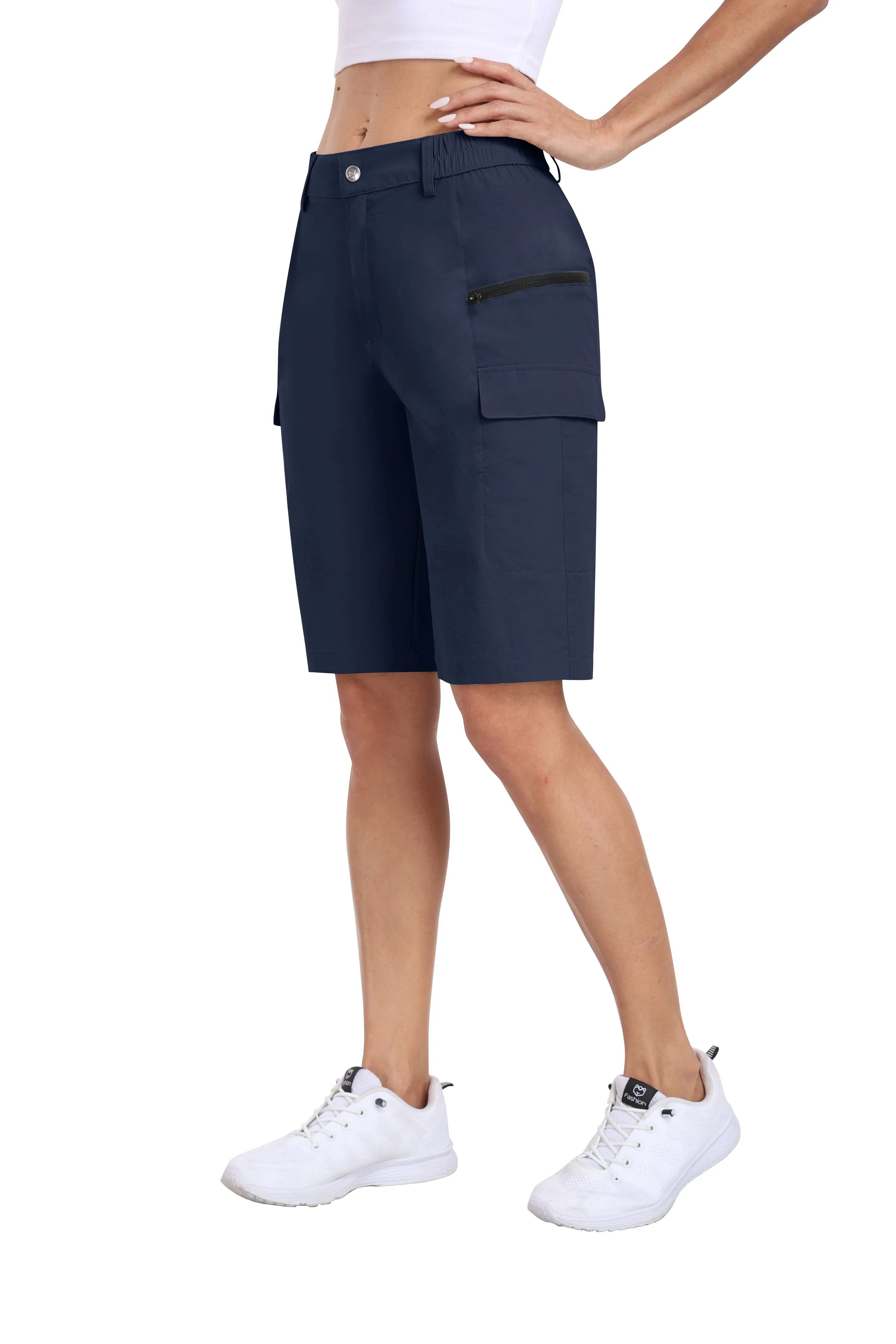 Women's summer outdoor hiking 10-inch shorts