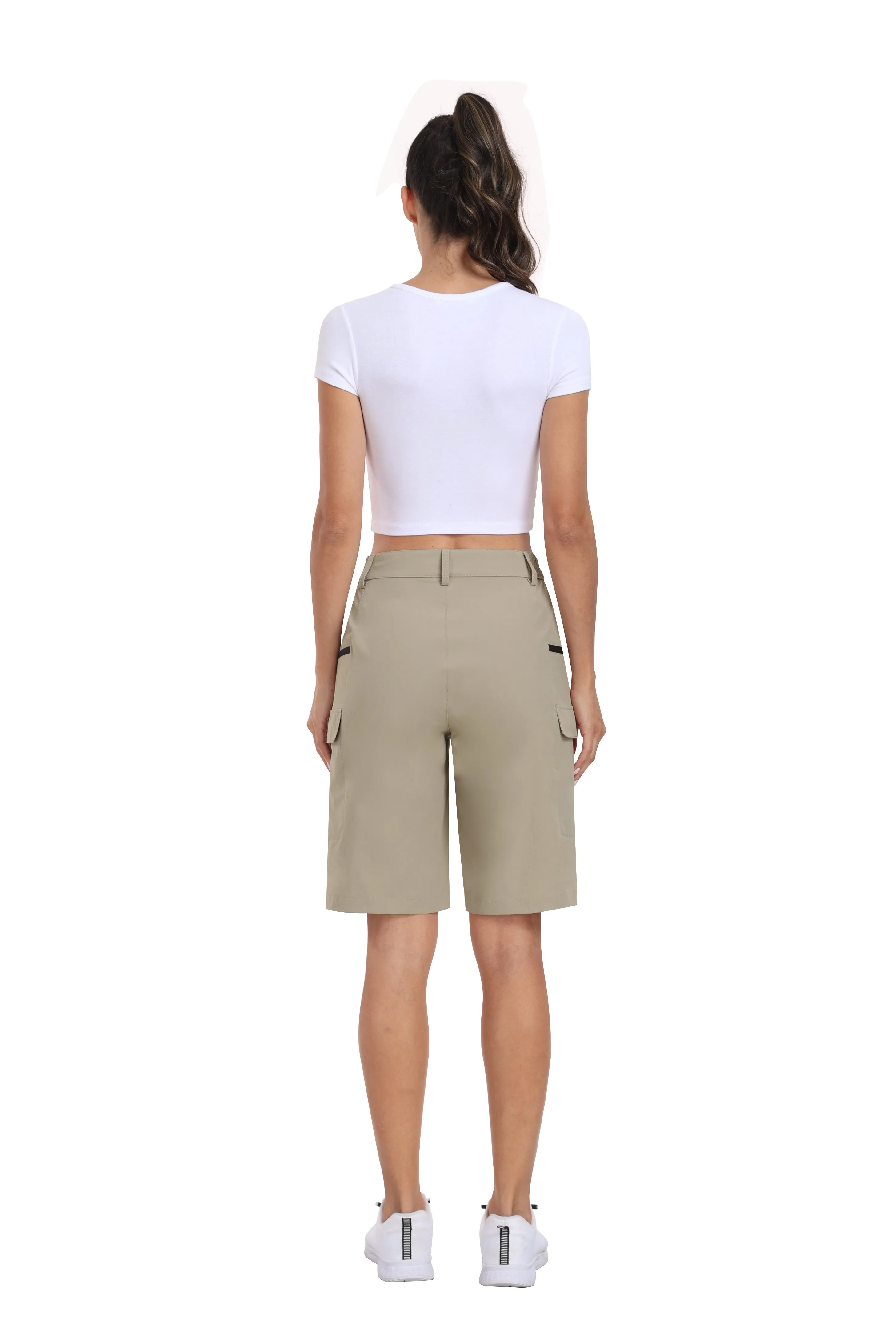 Women's summer outdoor hiking 10-inch shorts