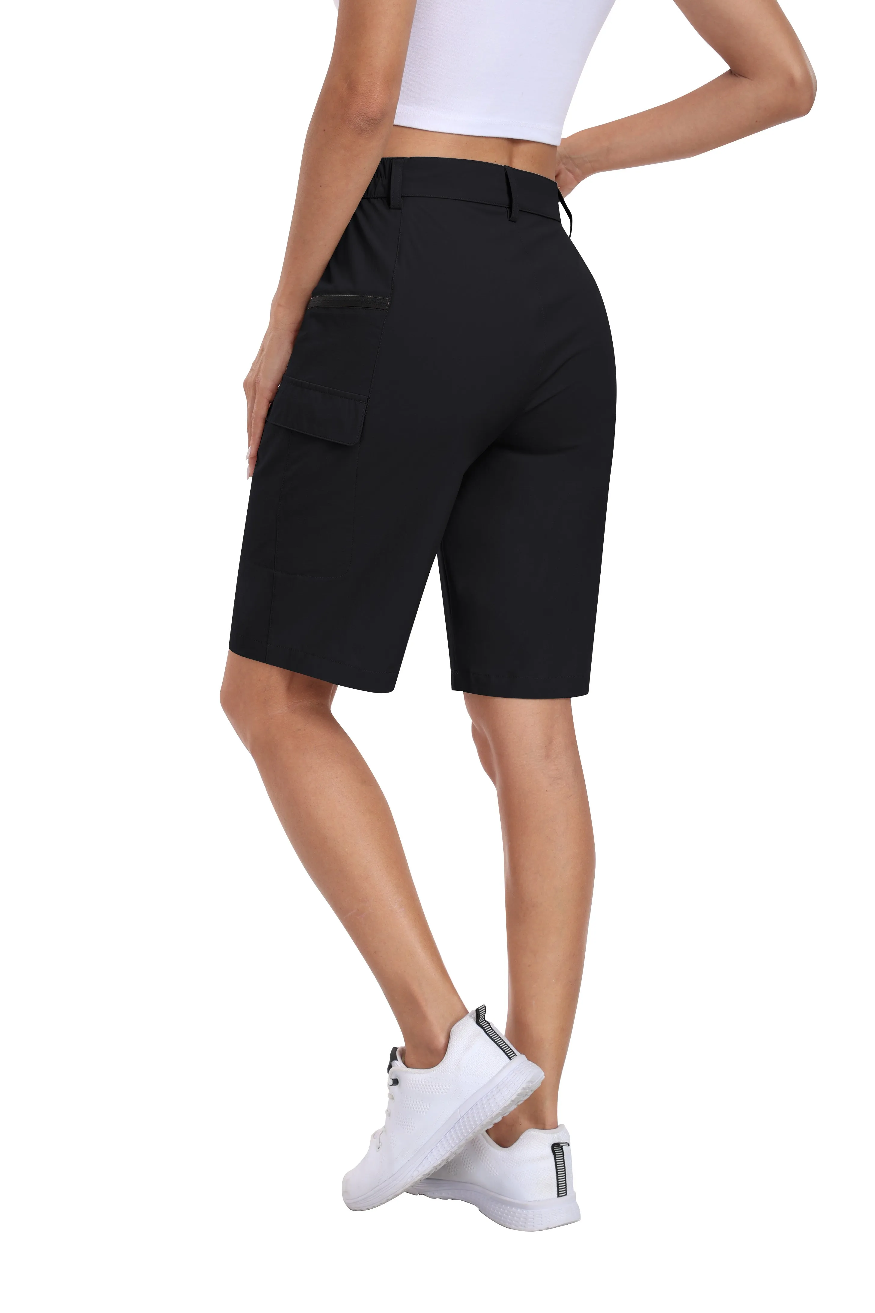 Women's summer outdoor hiking 10-inch shorts