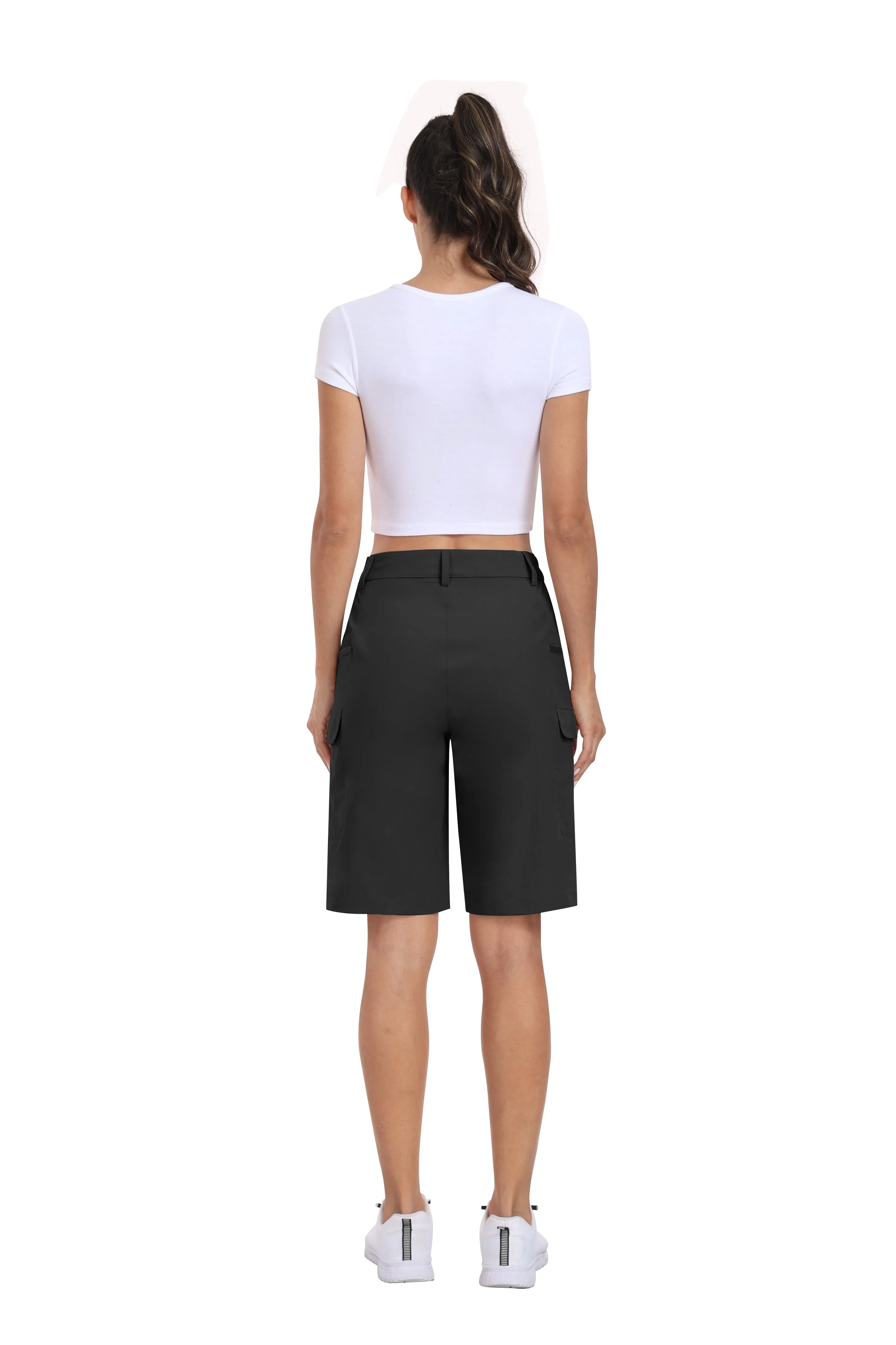 Women's summer outdoor hiking 10-inch shorts