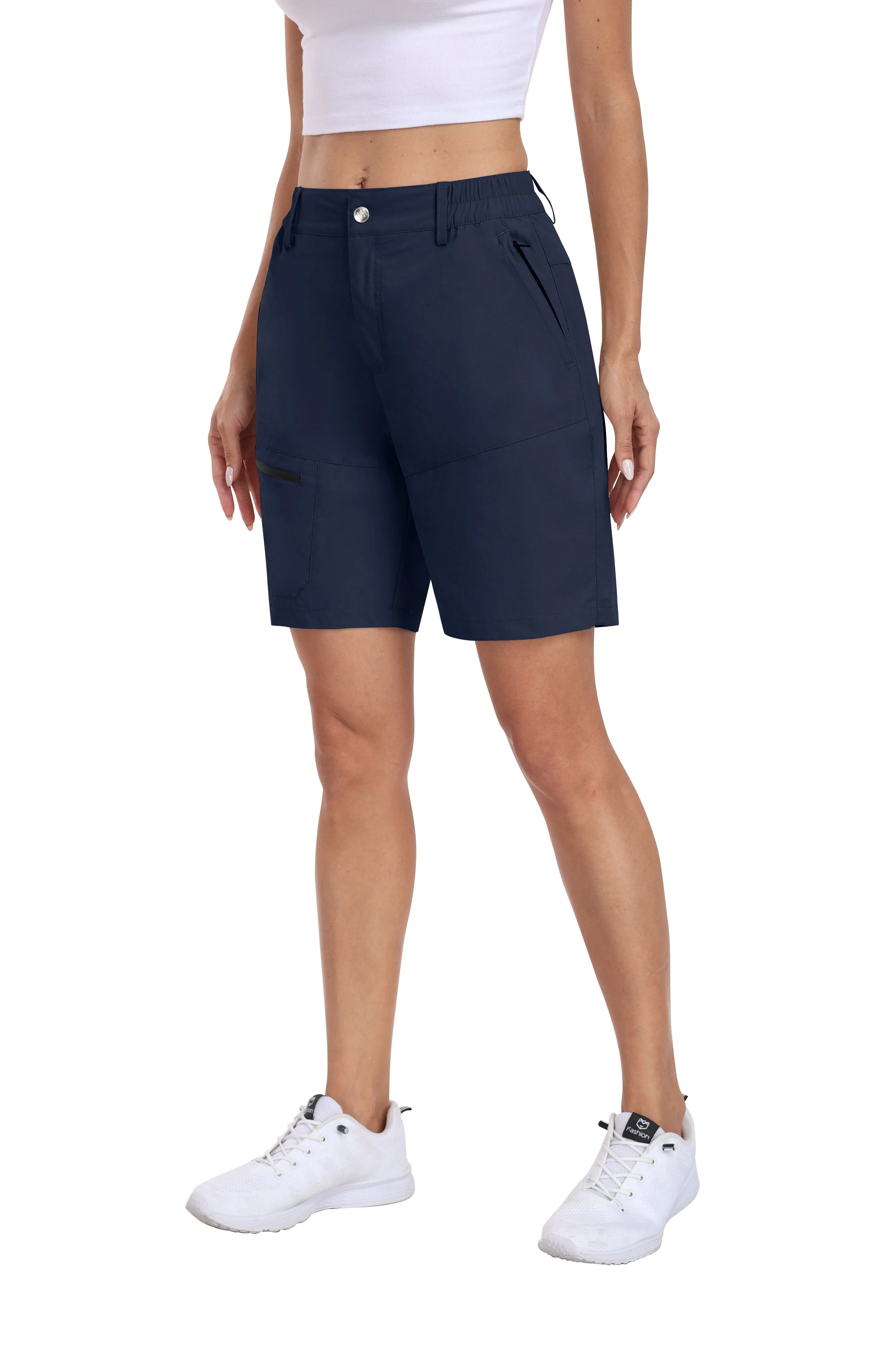 Women's summer outdoor hiking 7-inch shorts