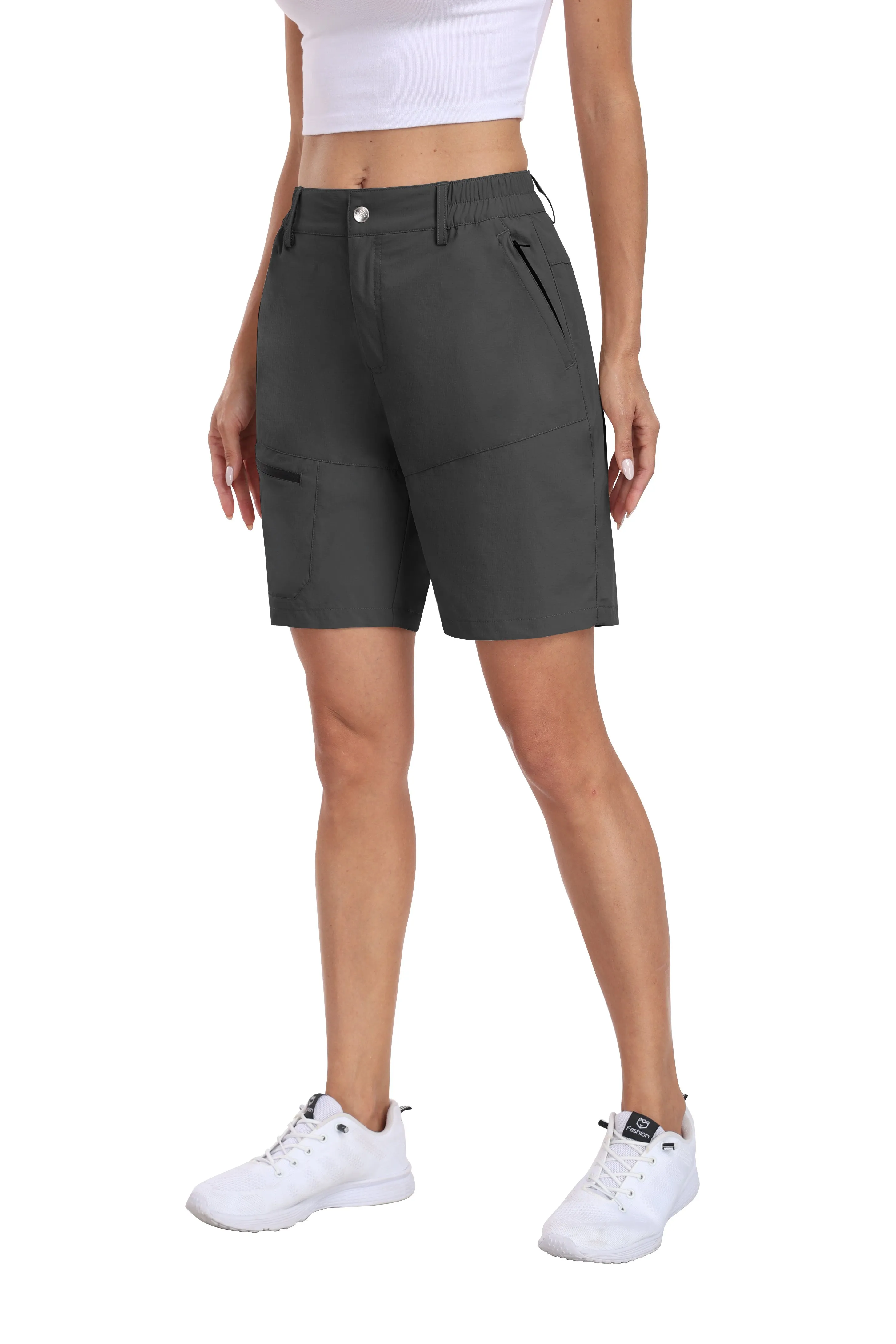 Women's summer outdoor hiking 7-inch shorts