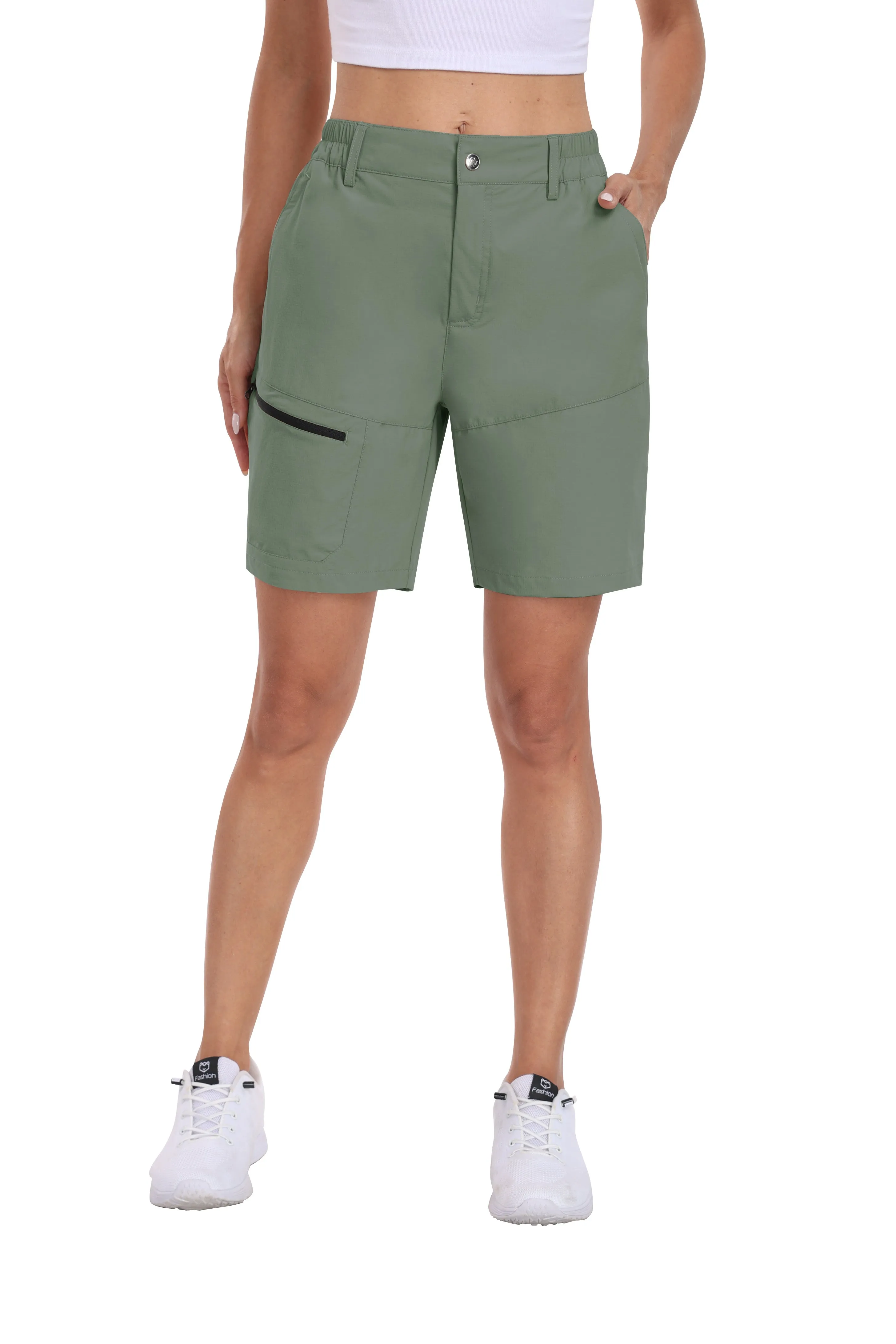 Women's summer outdoor hiking 7-inch shorts