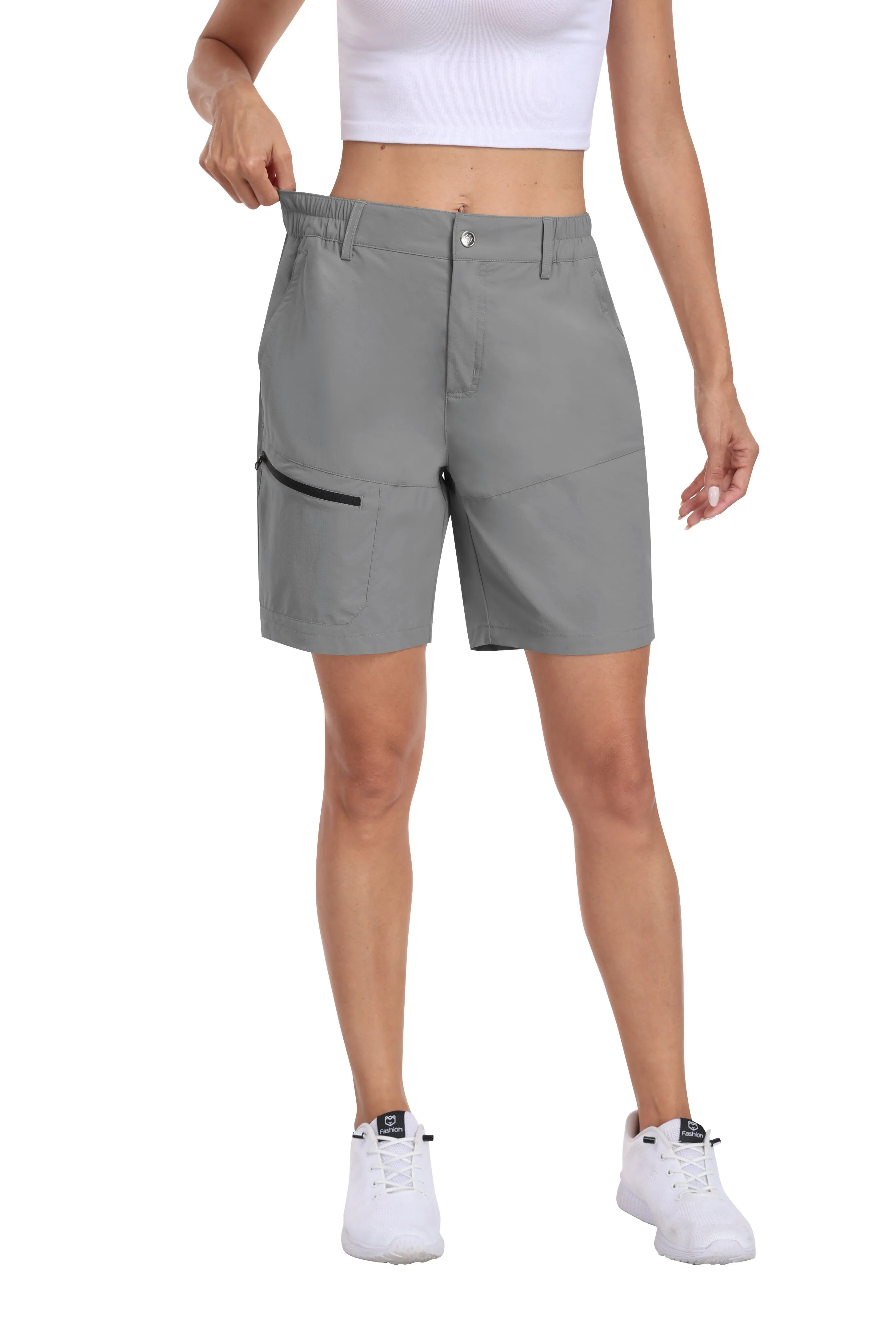 Women's summer outdoor hiking 7-inch shorts