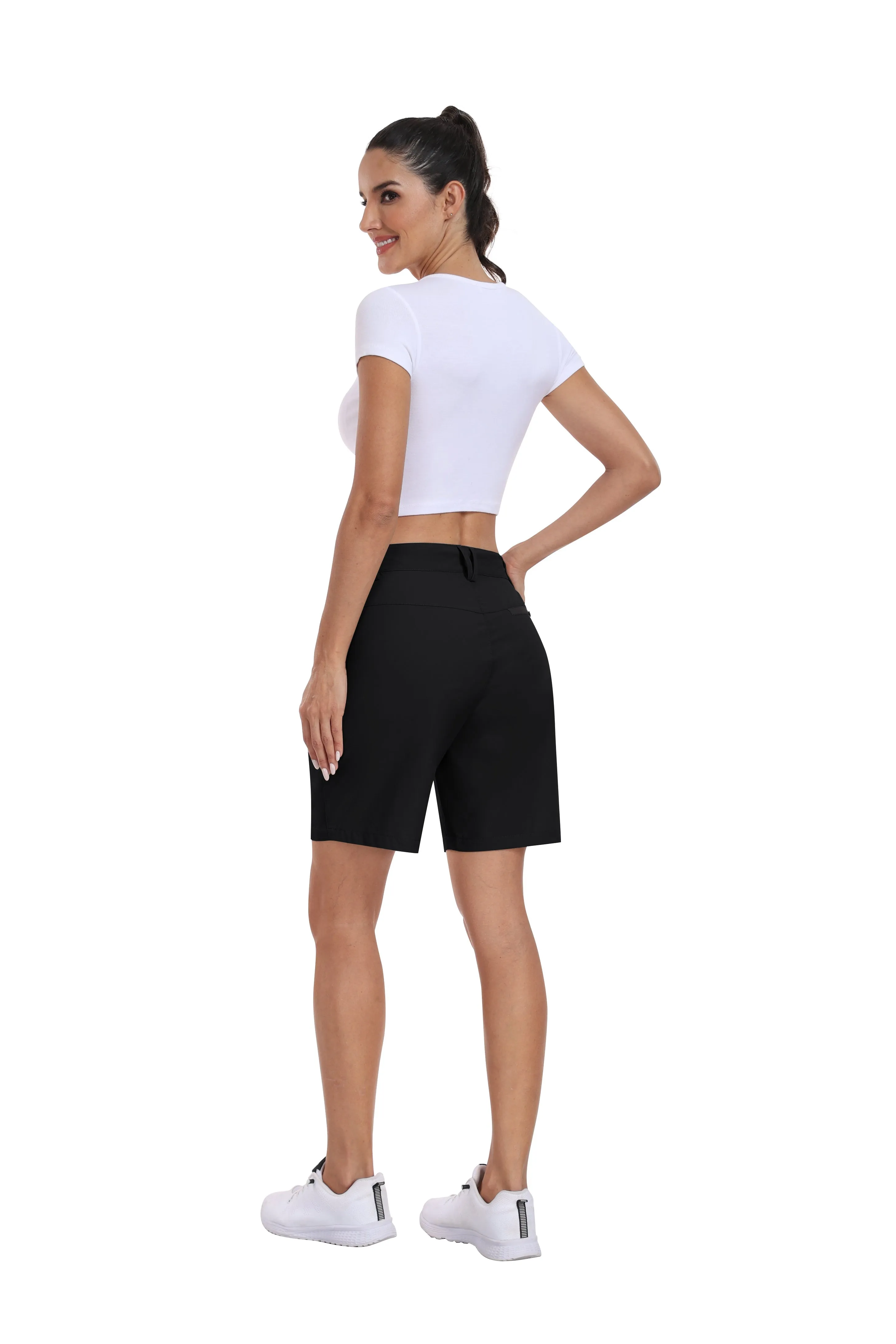 Women's summer outdoor hiking 7-inch shorts
