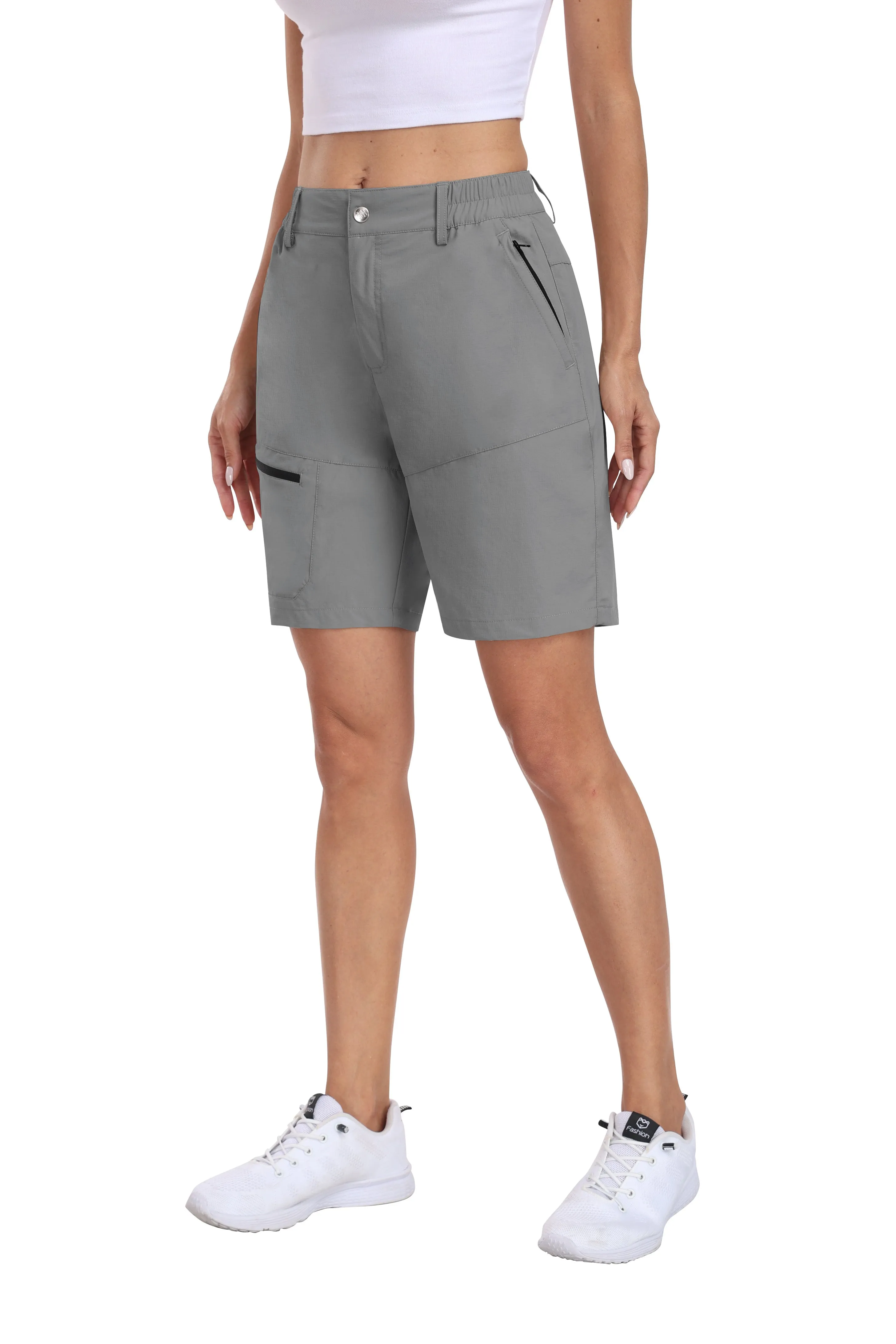 Women's summer outdoor hiking 7-inch shorts