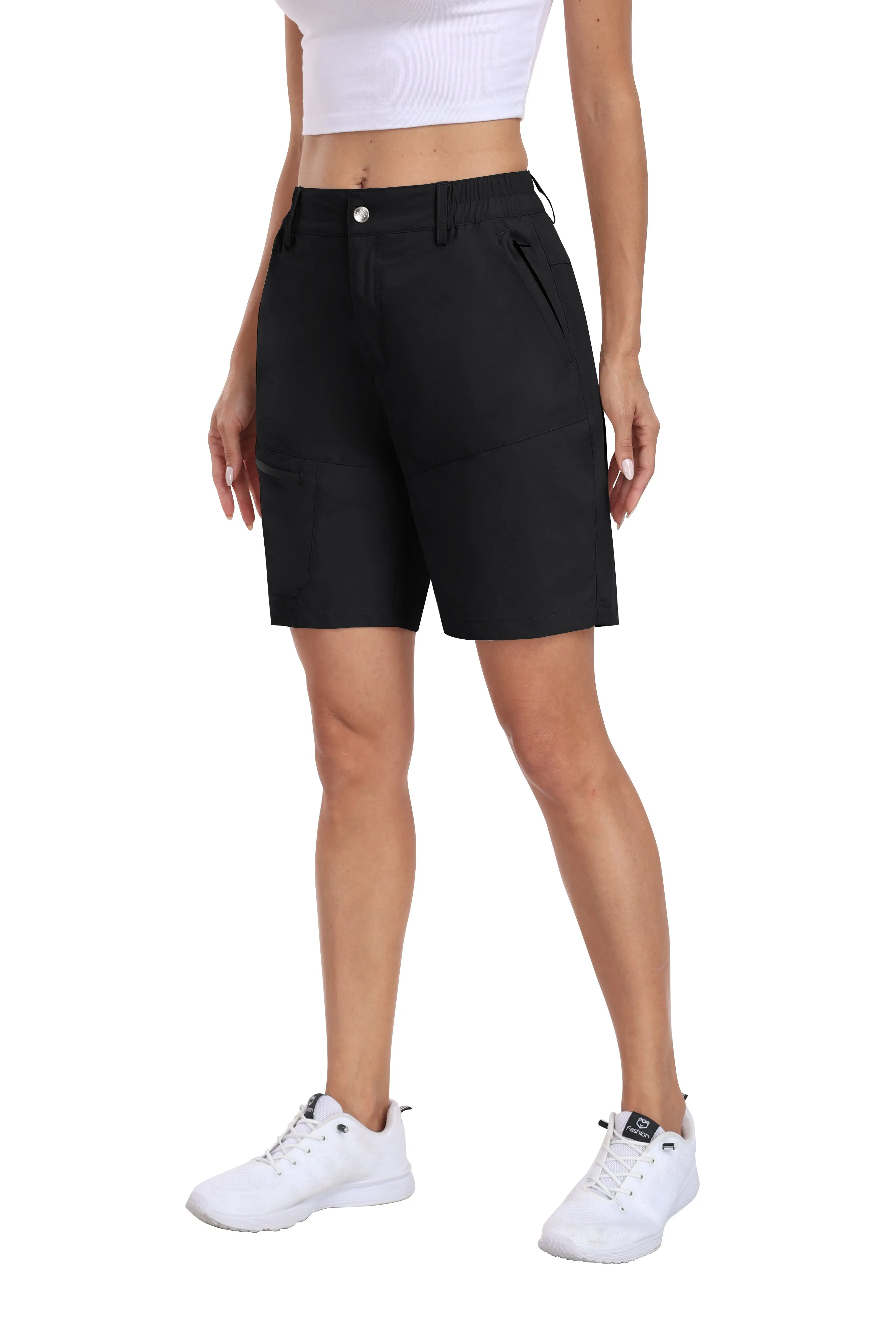 Women's summer outdoor hiking 7-inch shorts