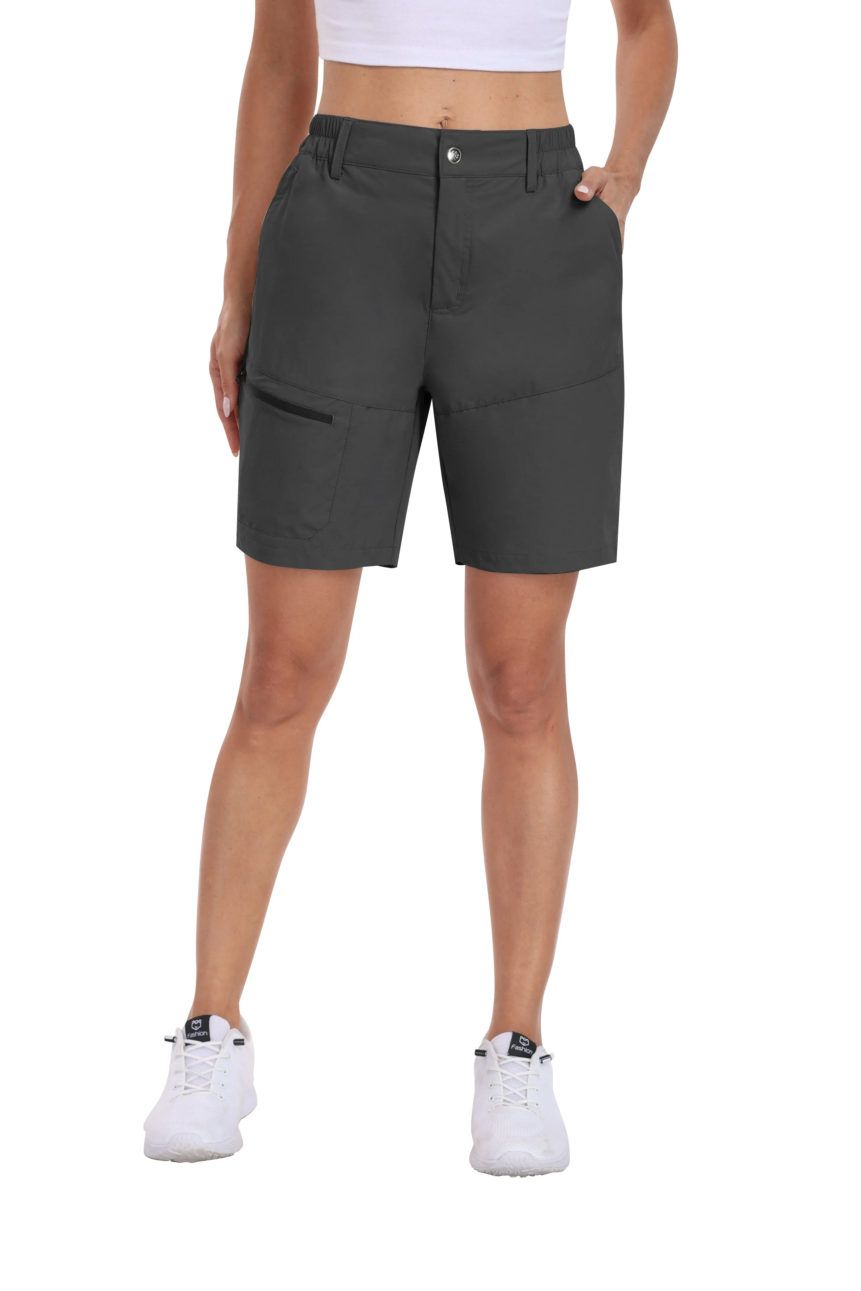 Women's summer outdoor hiking 7-inch shorts