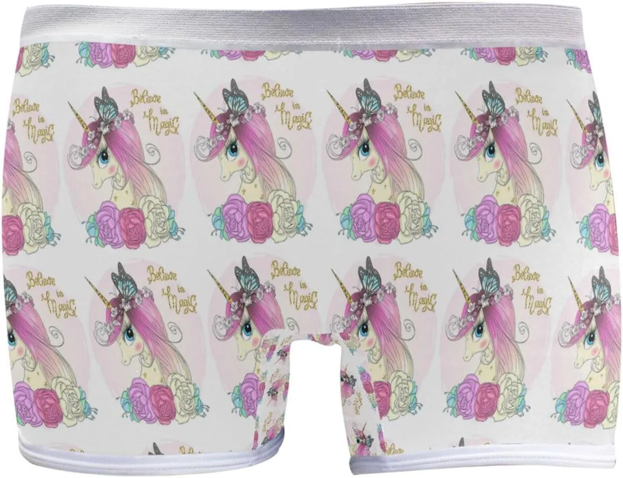 Women's Underwear with Lace, Hipster Panties Milk Silk Underpants(S-2XL)